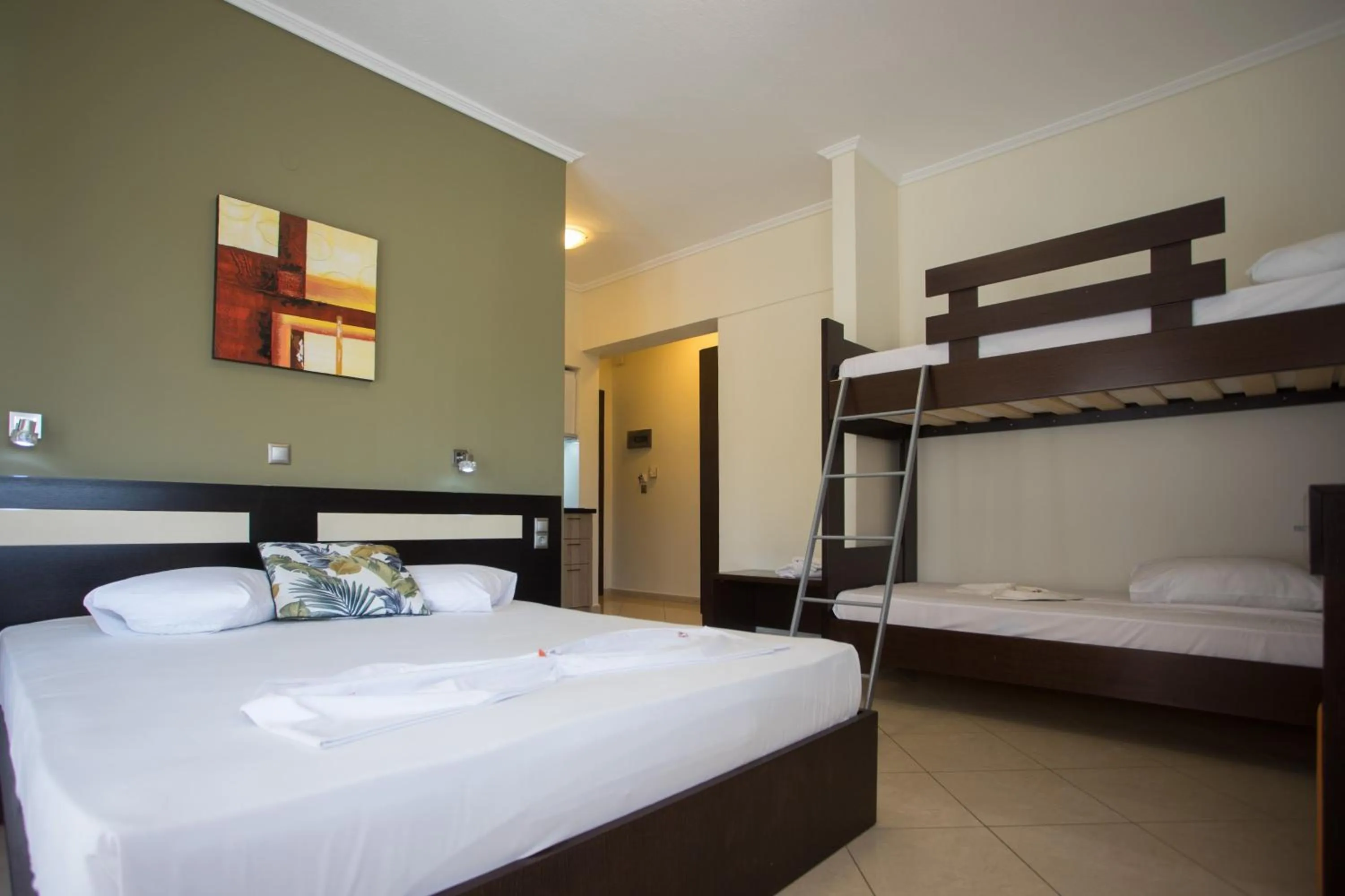 Bed in Villa Amalia Sun Beach