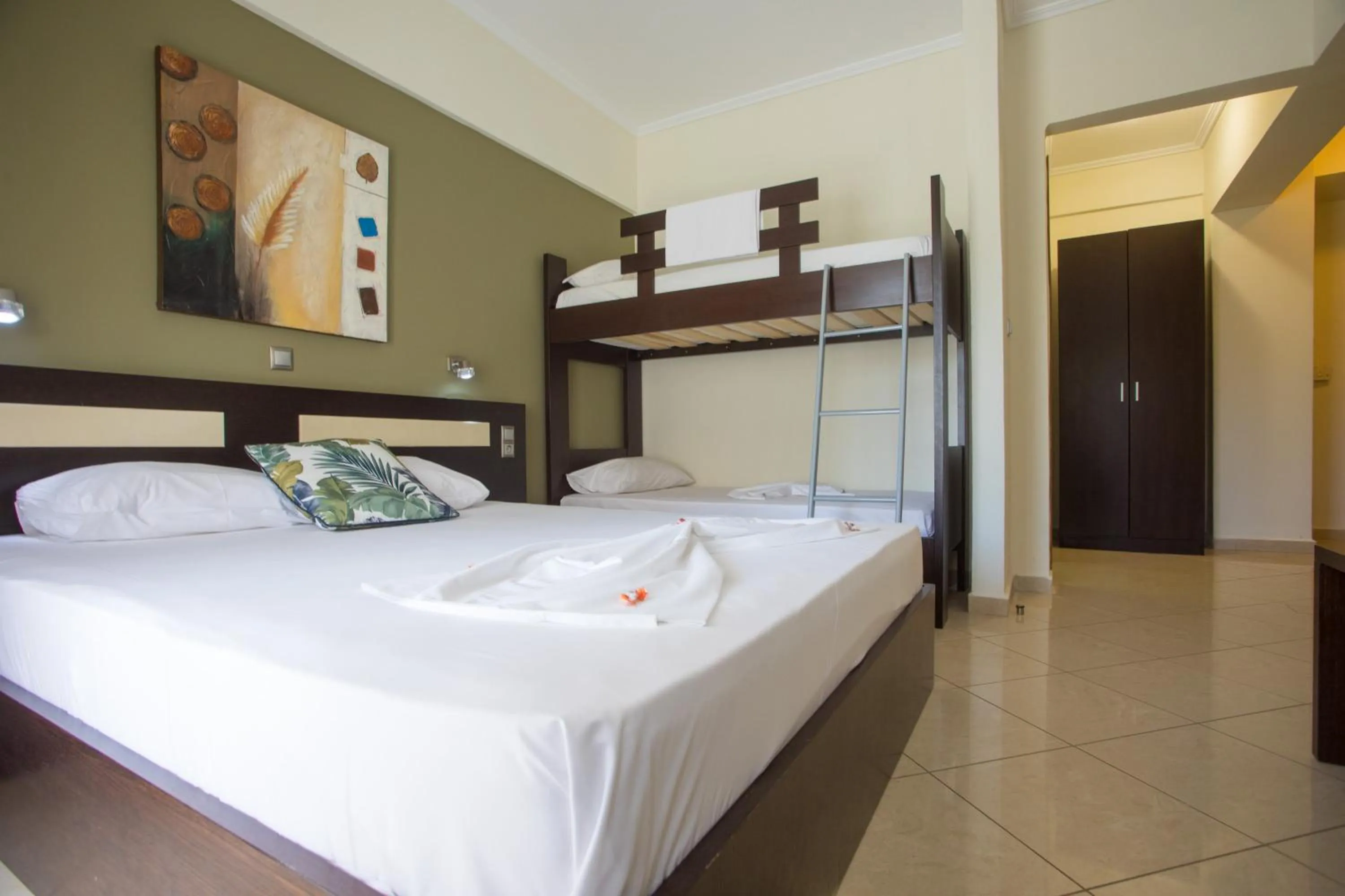 Bed in Villa Amalia Sun Beach