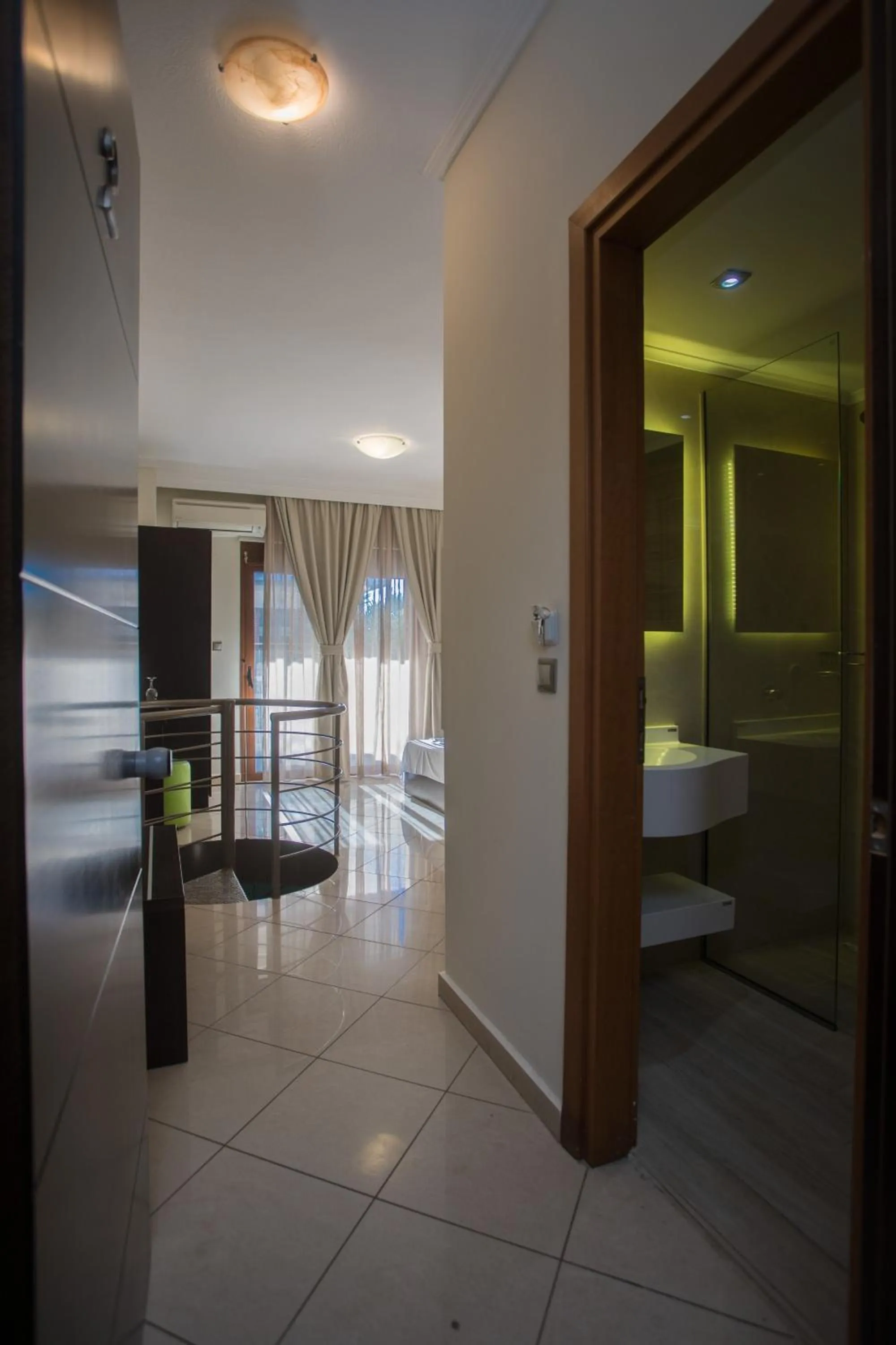 Living room, Bed in Villa Amalia Sun Beach