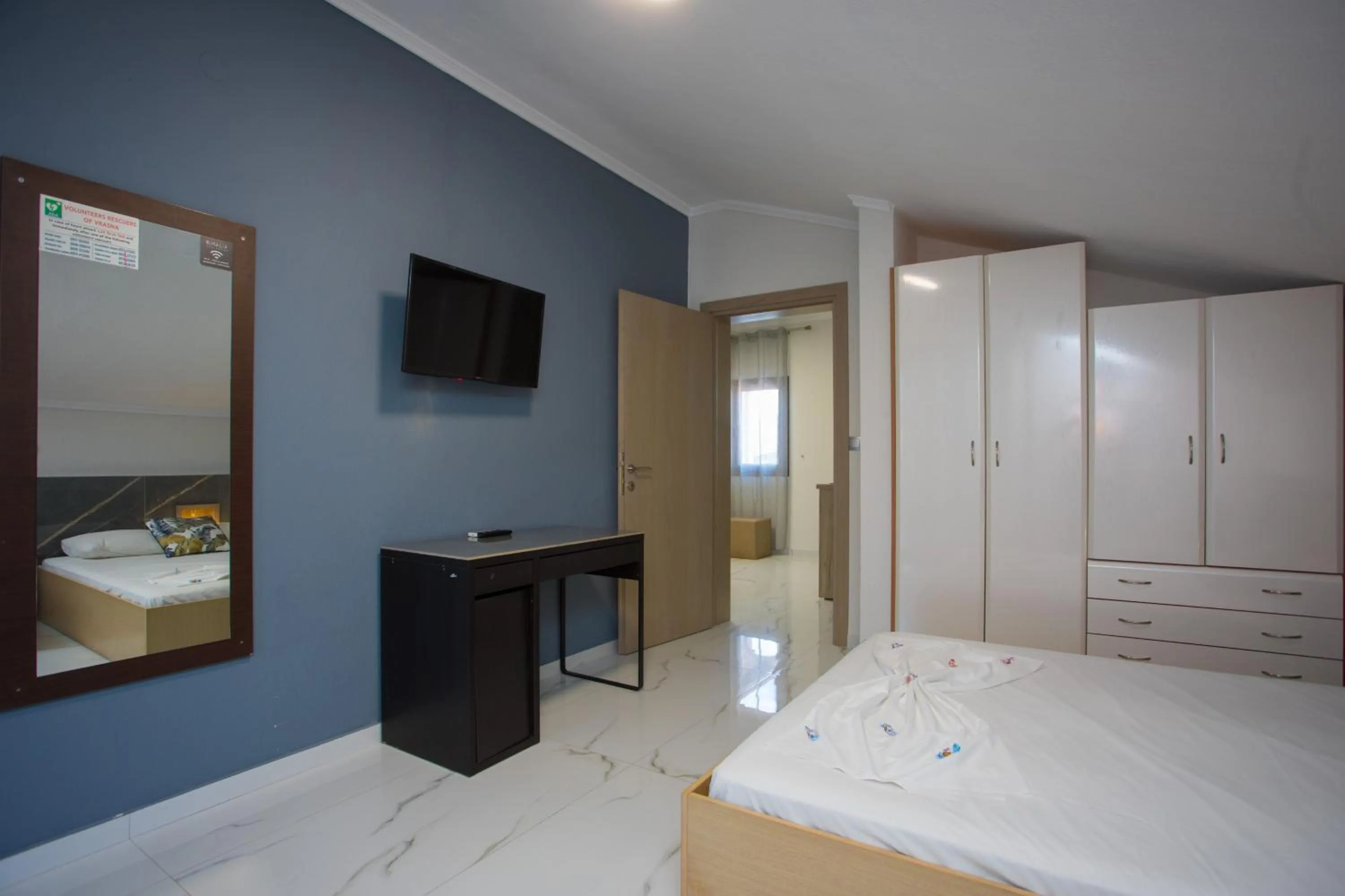 Bed in Villa Amalia Sun Beach