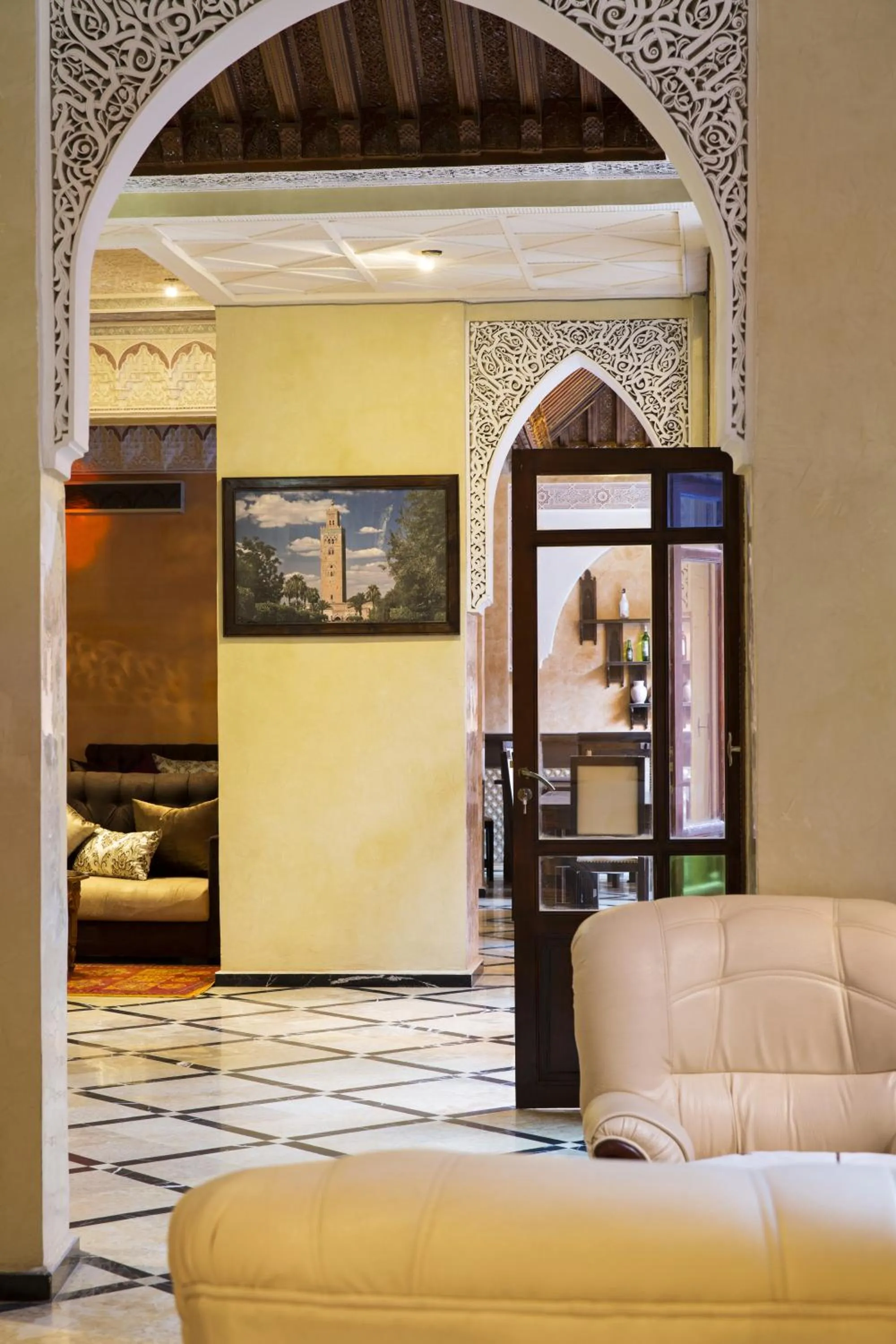 Decorative detail in Marrakech House