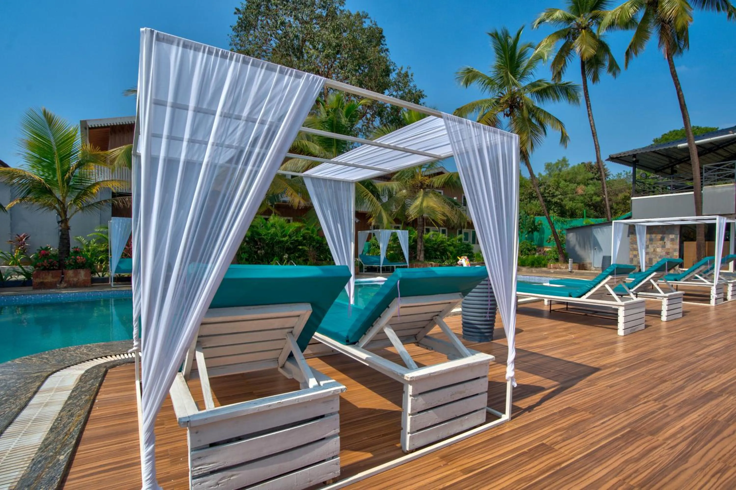 Patio in Raya Resorts