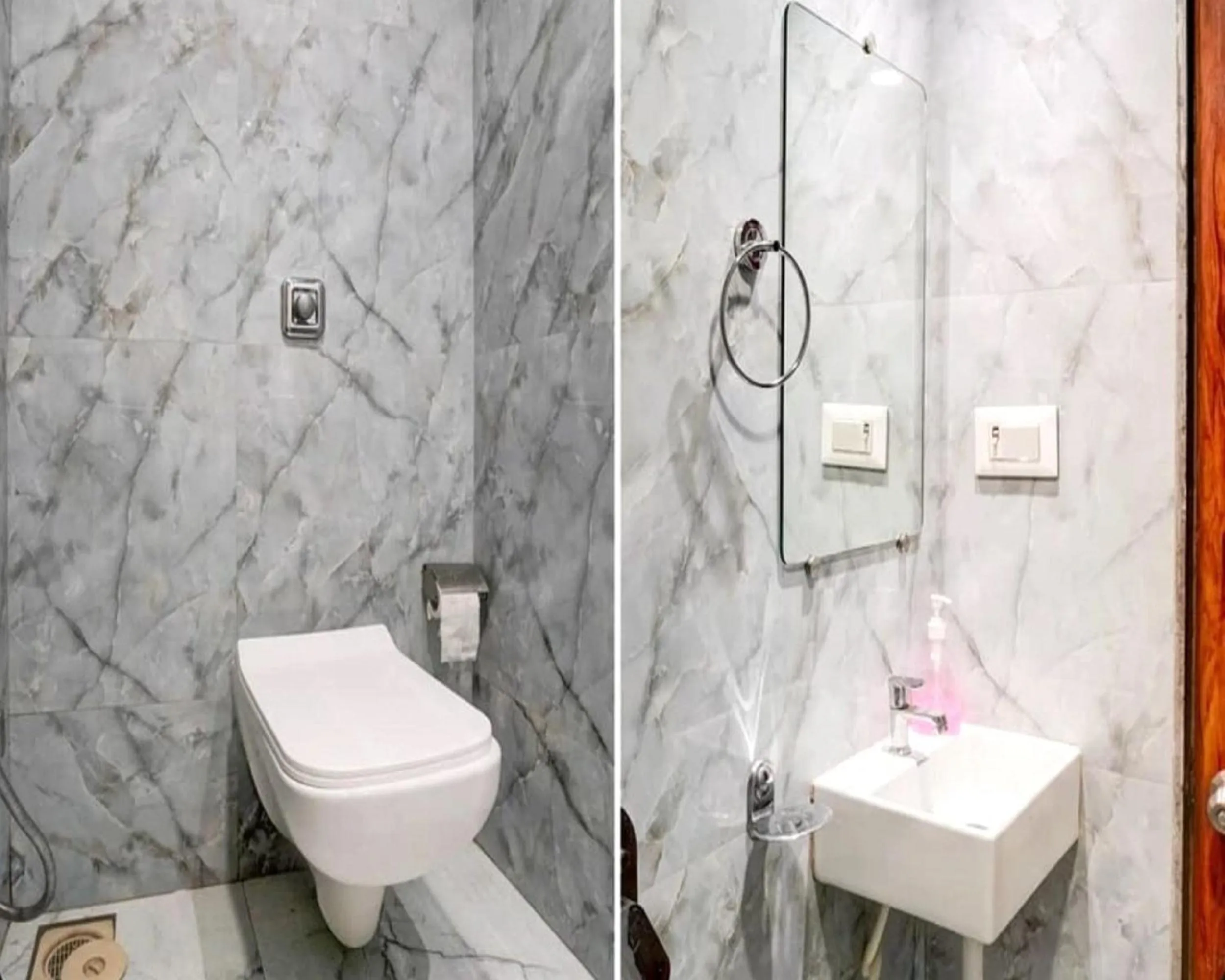 Shower in Hotel Golden Sands Inn Aslpha