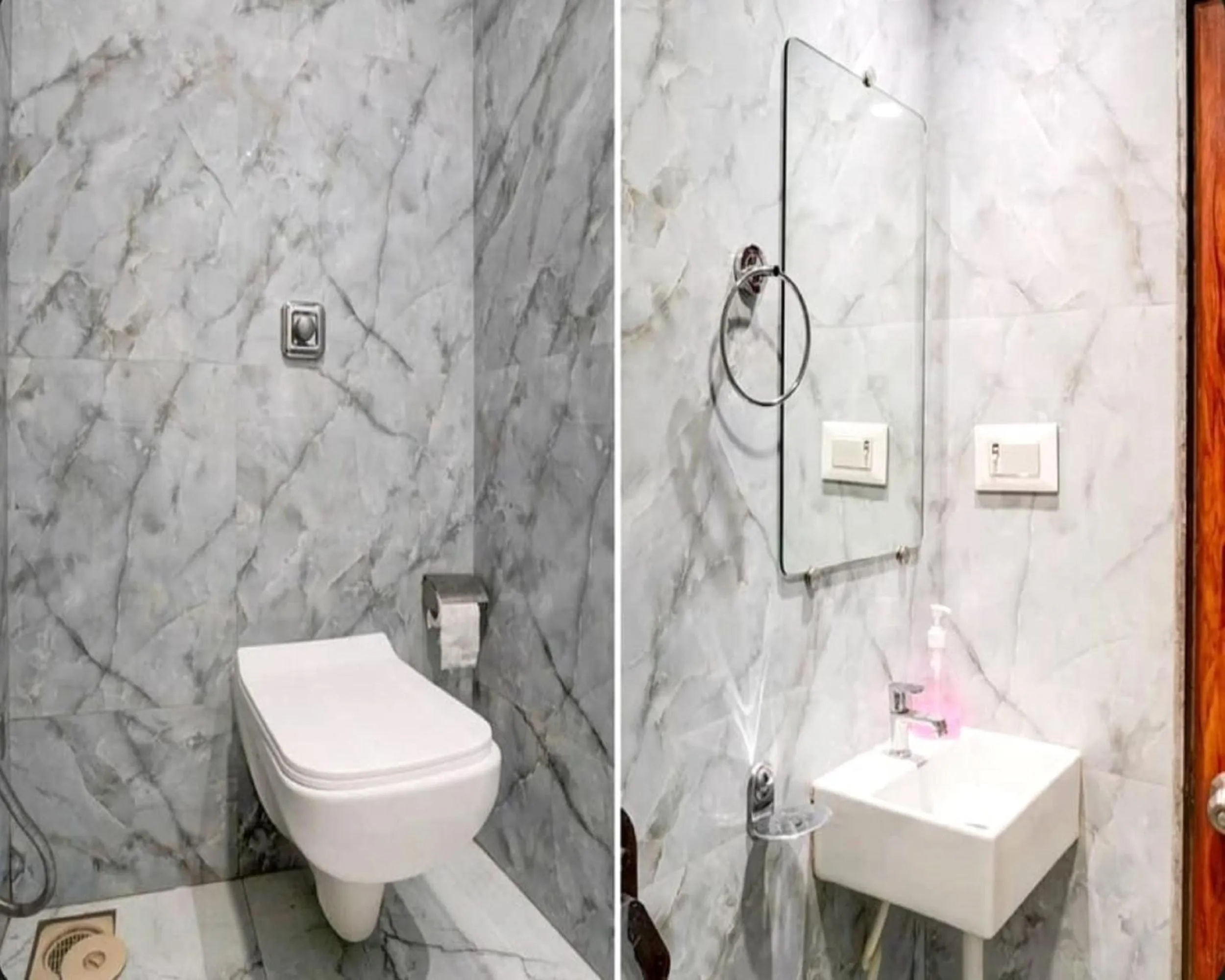 Shower in Hotel Golden Sands Inn Aslpha