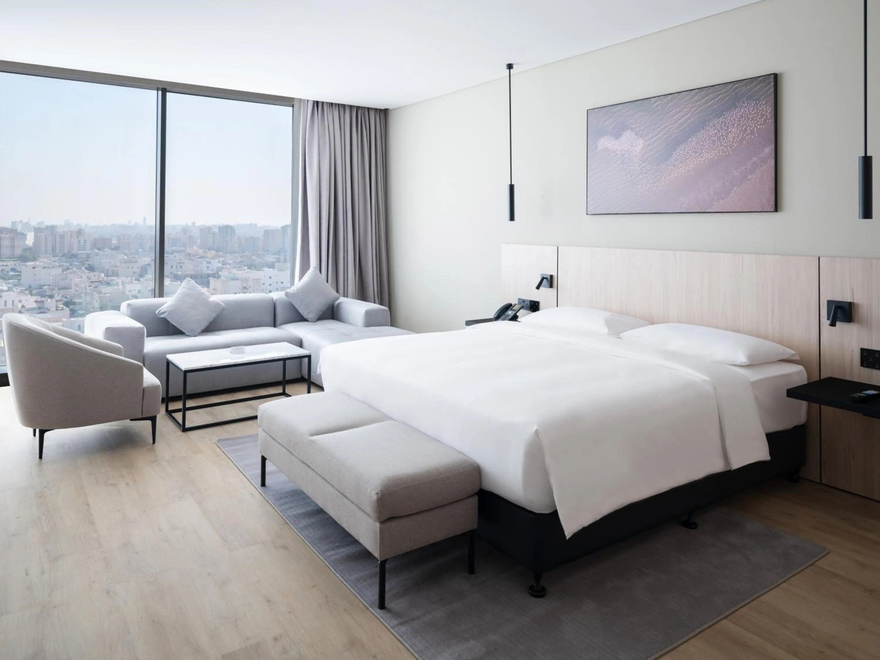 Bedroom, Bed in Park Inn by Radisson Hotel & Apartments Kuwait