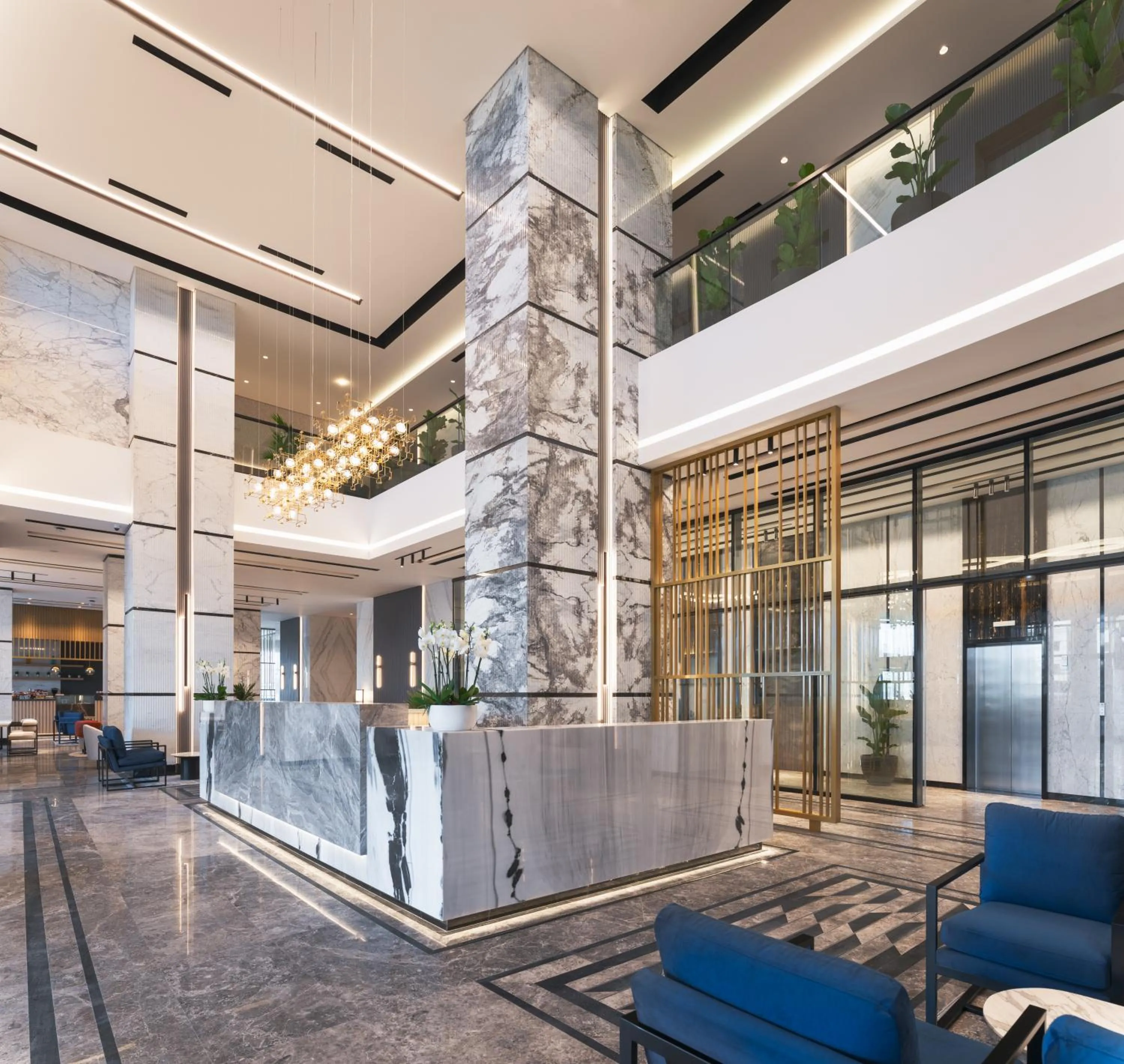 Lobby or reception in Park Inn by Radisson Hotel & Apartments Kuwait