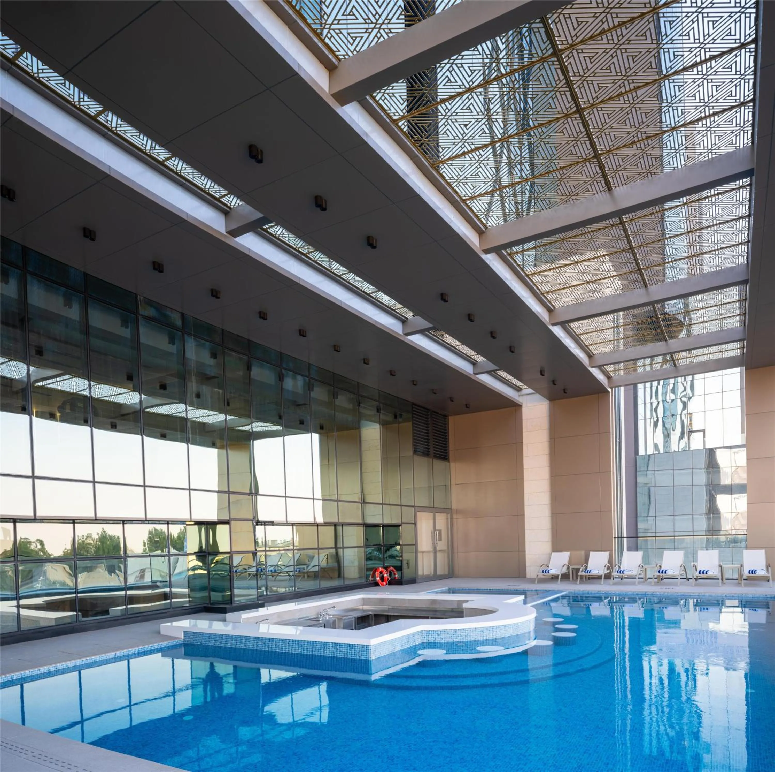 Pool view in Park Inn by Radisson Hotel & Apartments Kuwait