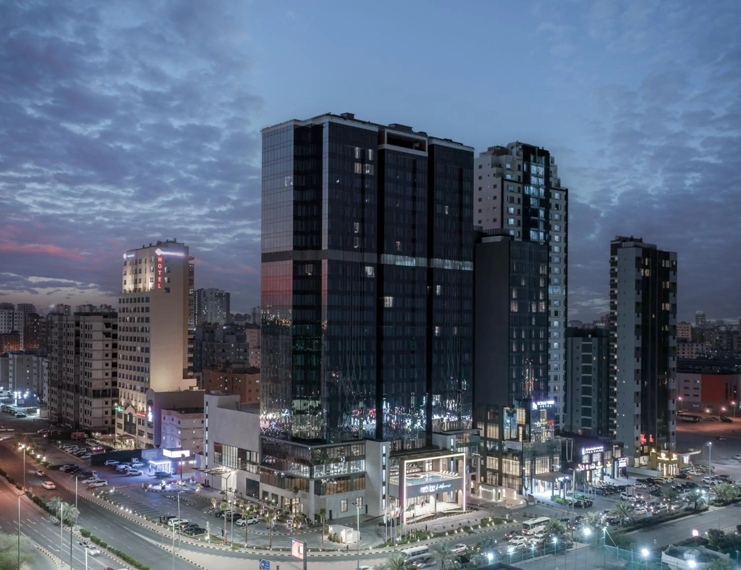 Property building in Park Inn by Radisson Hotel & Apartments Kuwait