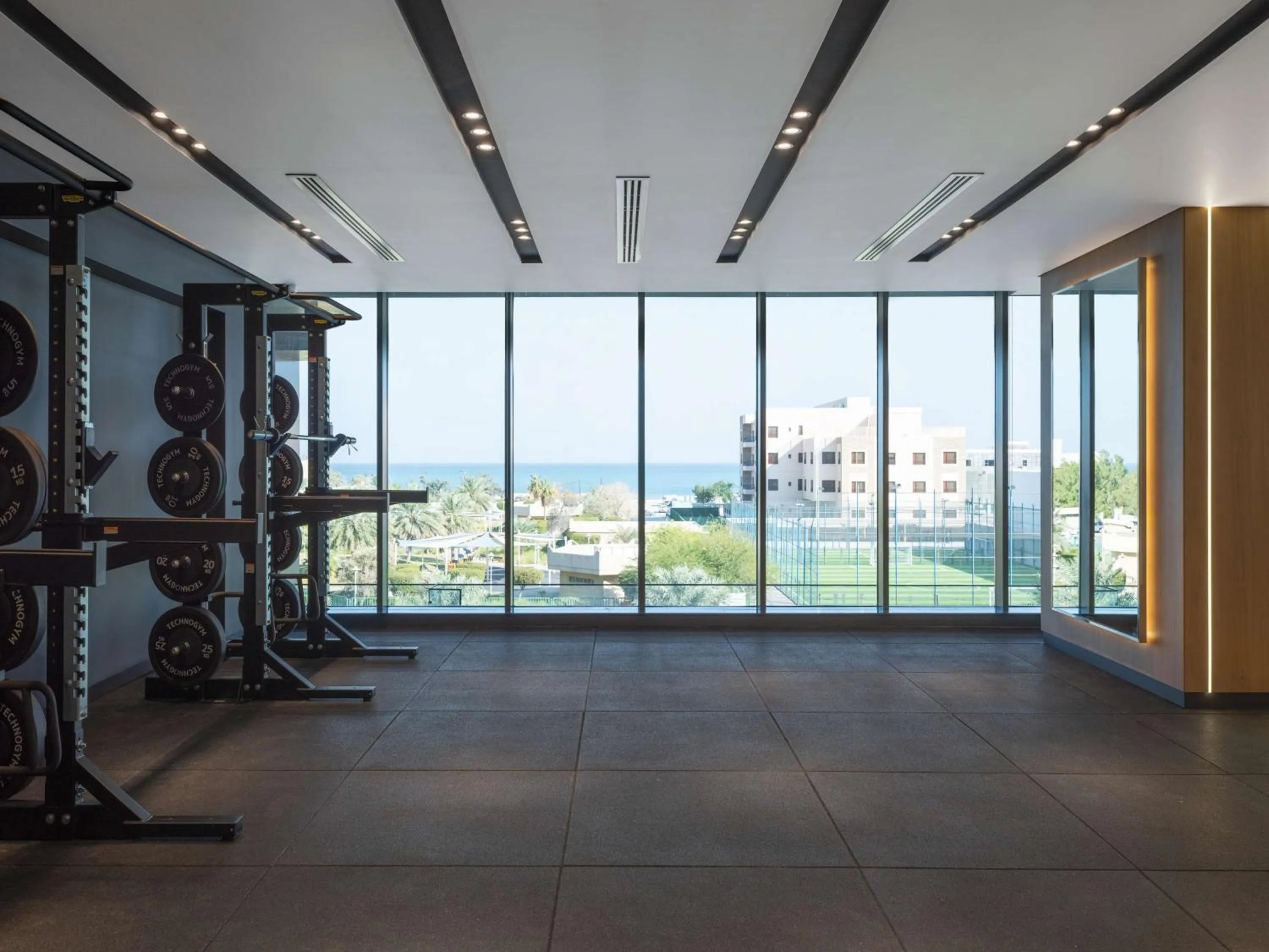 Fitness centre/facilities in Park Inn by Radisson Hotel & Apartments Kuwait