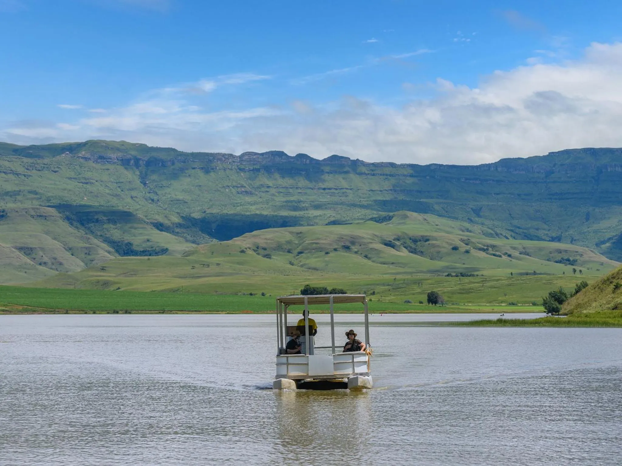 Aqua park in Cayley Mountain Resort