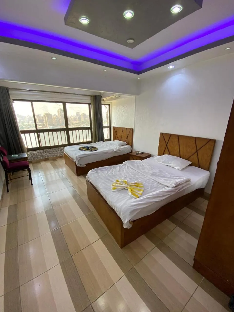 Bedroom, Bed in Nile sky hotel and suites