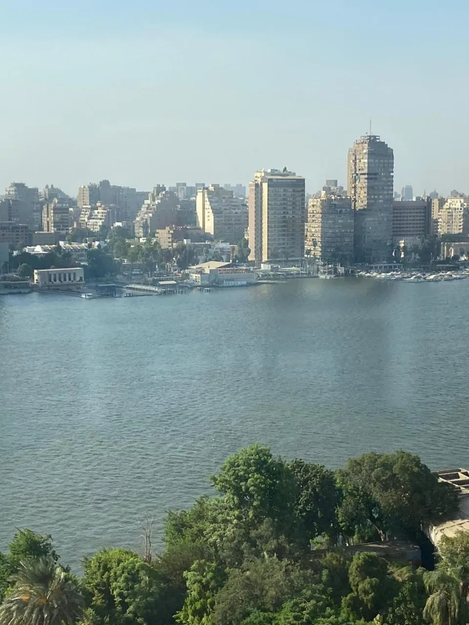 Lake view in Nile sky hotel and suites