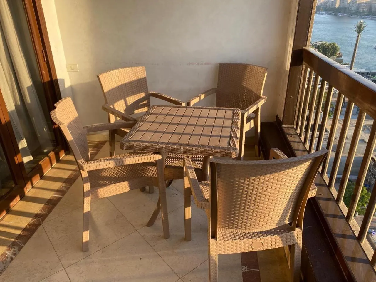 Balcony/Terrace in Nile sky hotel and suites