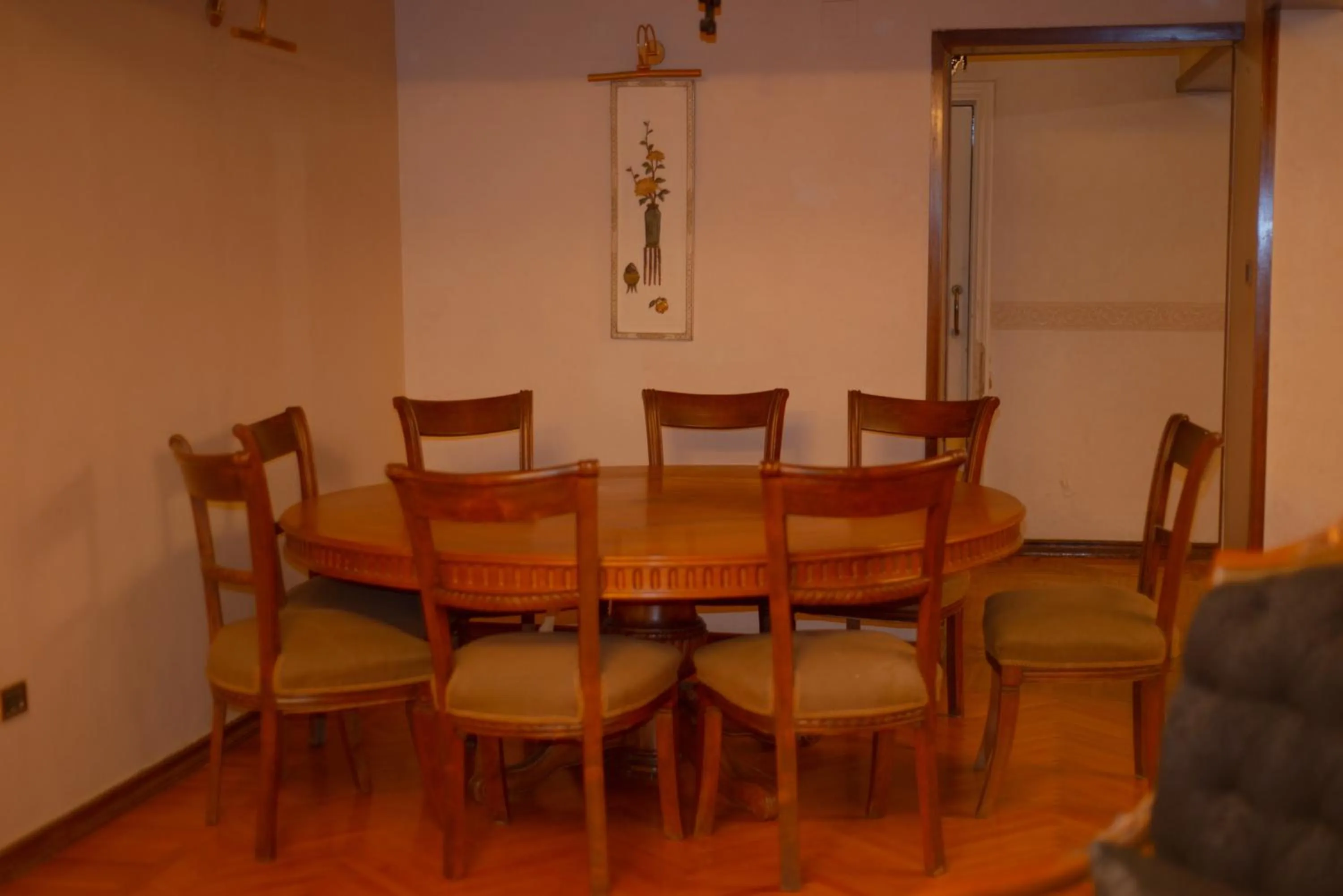 Seating area in Nile sky hotel and suites