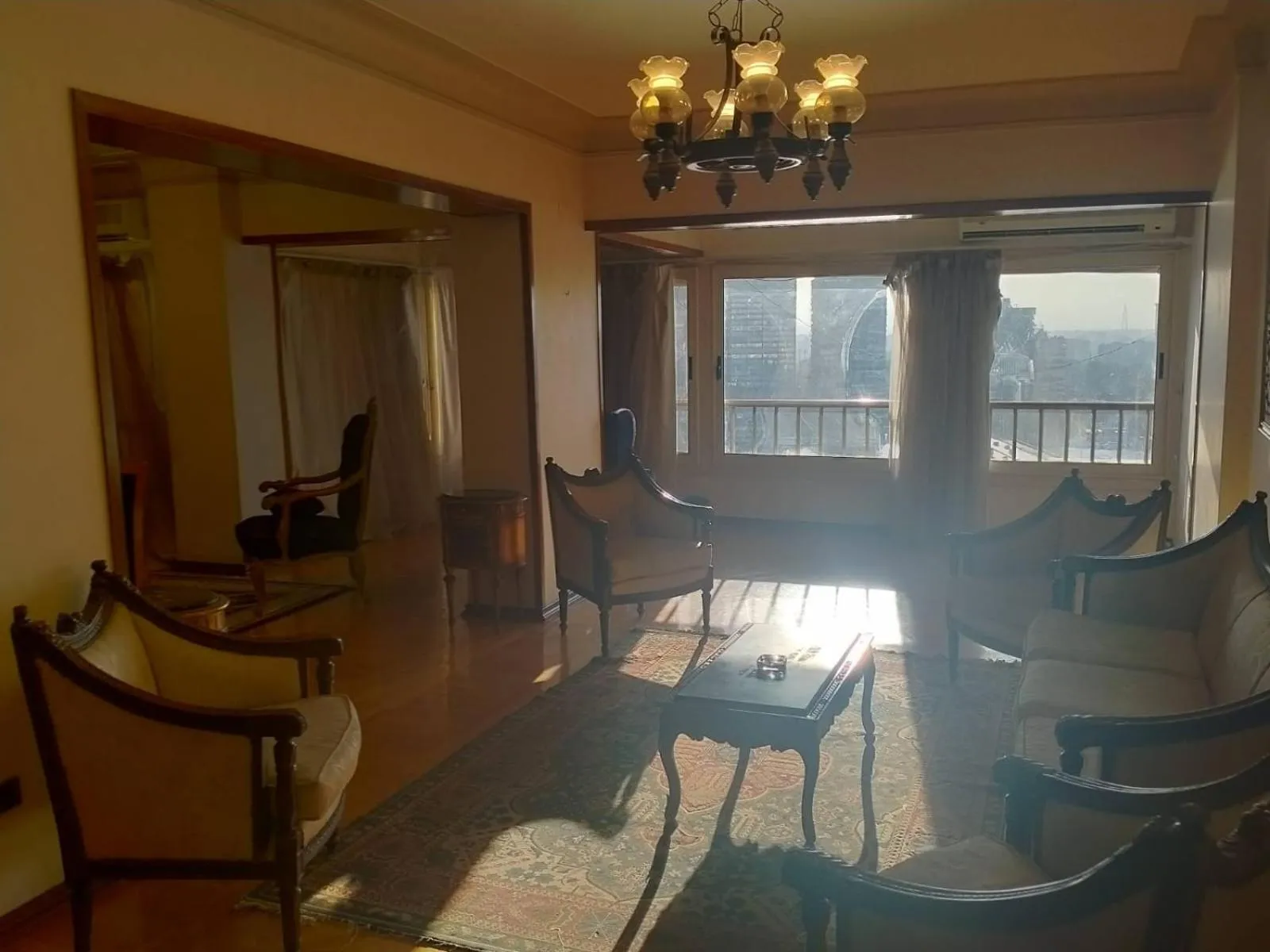 Living room in Nile sky hotel and suites