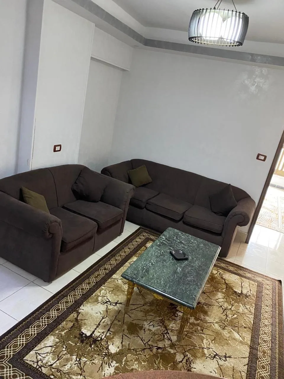 Seating area in Nile sky hotel and suites