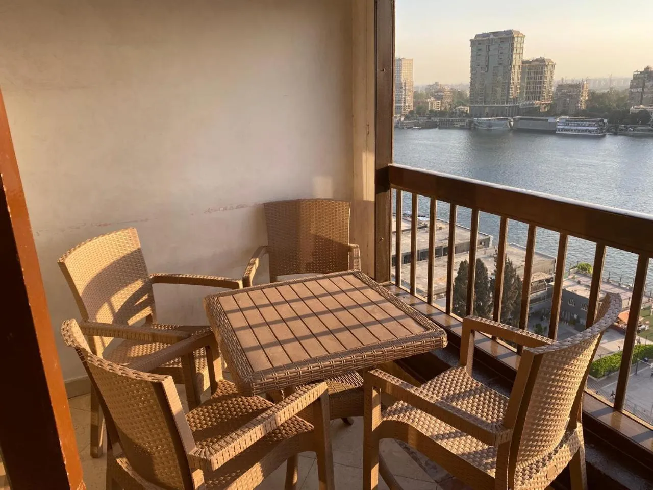 Balcony/Terrace in Nile sky hotel and suites