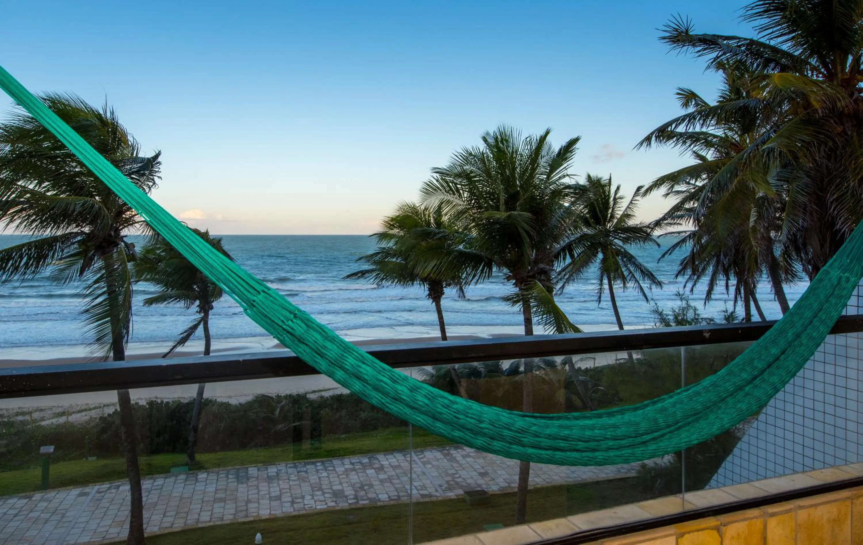Balcony/Terrace in GoldMen Vila do Mar Natal
