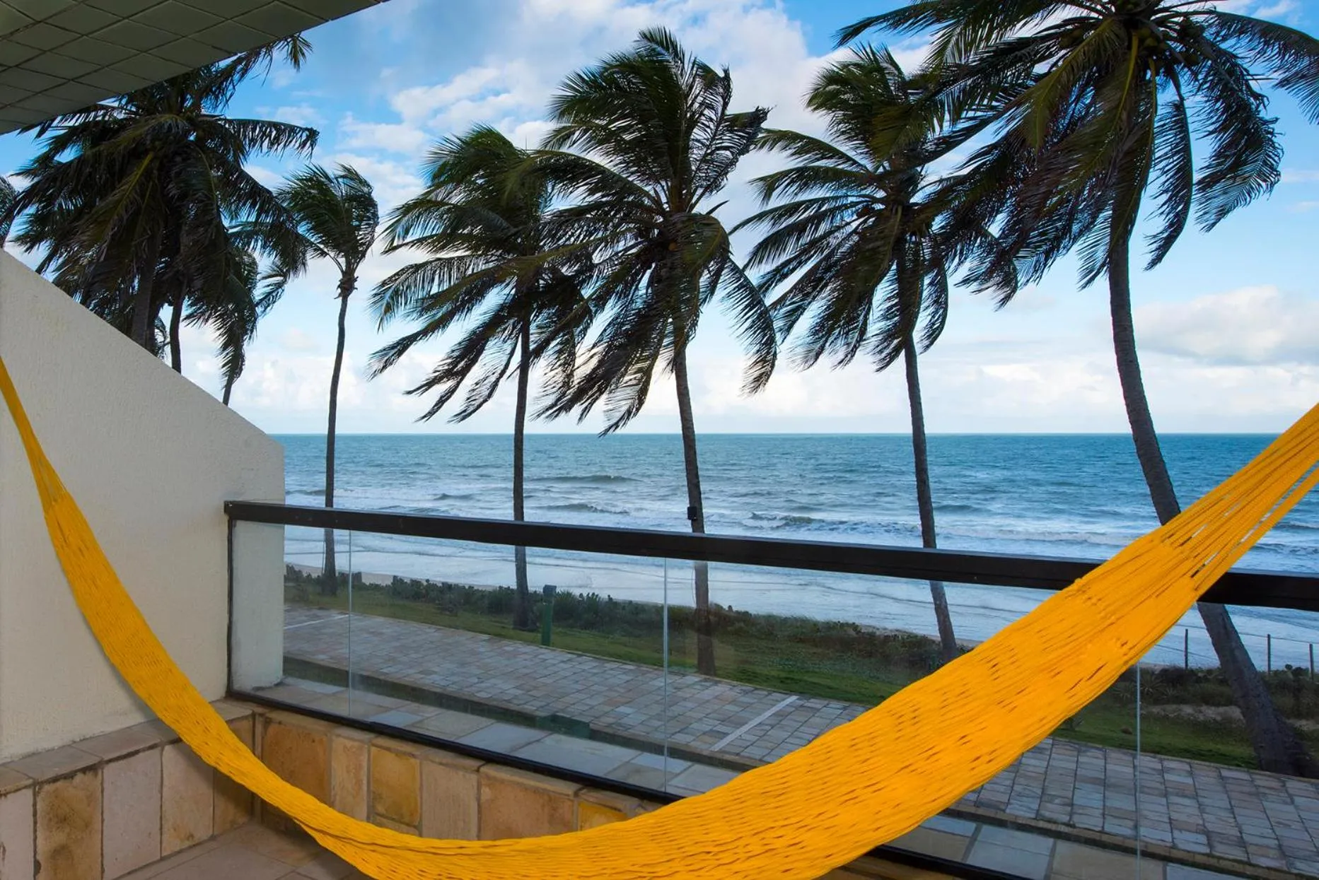 Balcony/Terrace in GoldMen Vila do Mar Natal