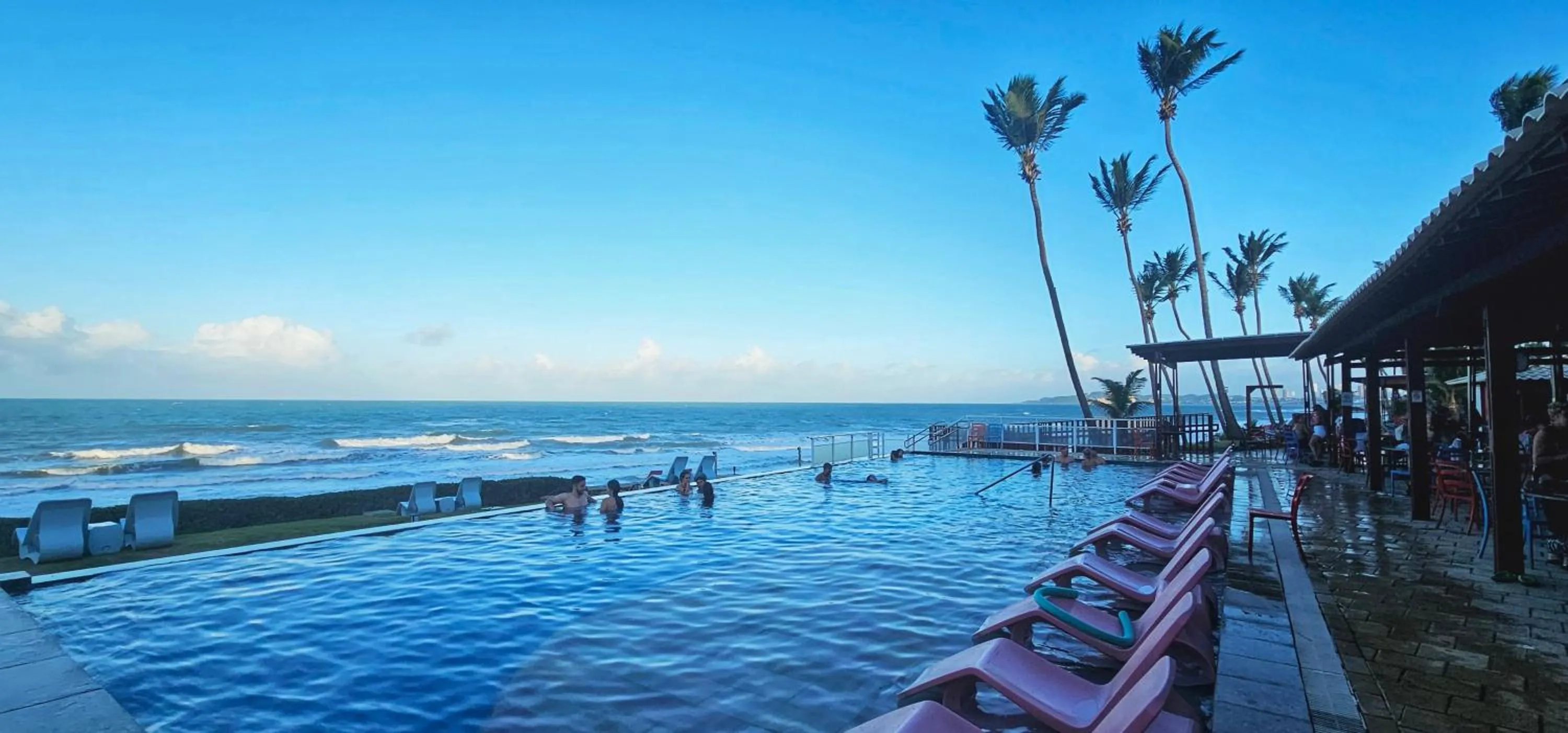 Pool view in GoldMen Vila do Mar Natal