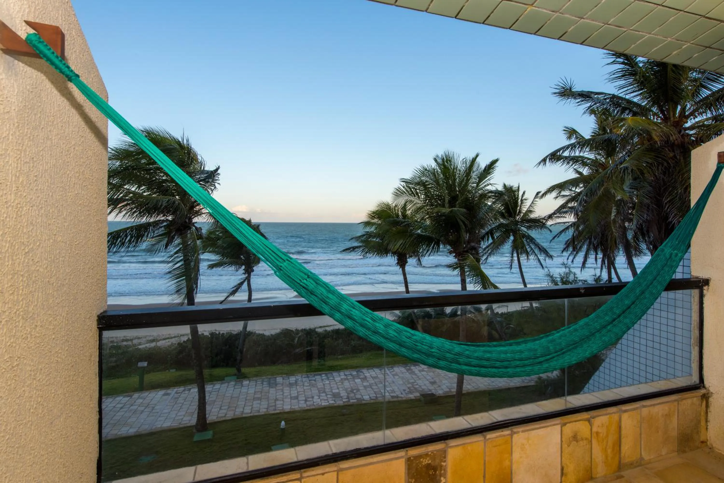 Balcony/Terrace in GoldMen Vila do Mar Natal