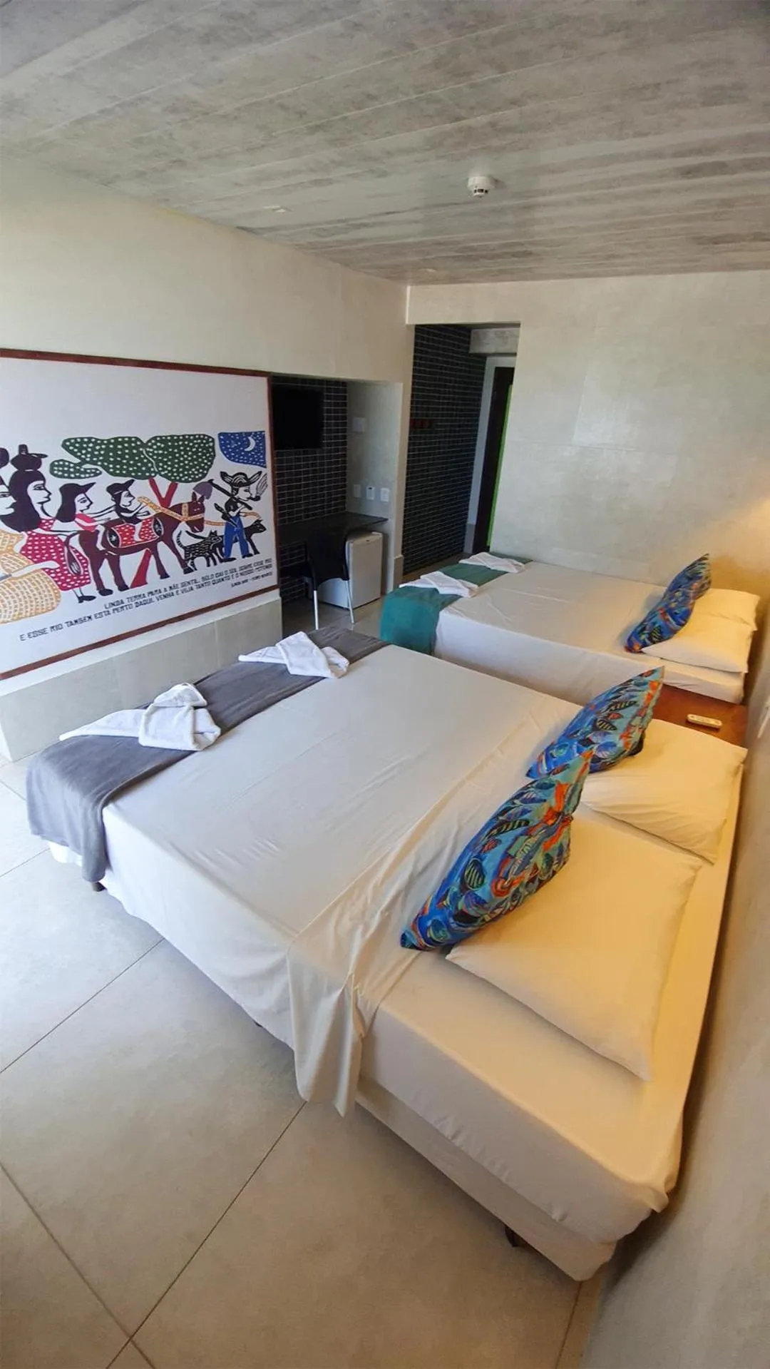 Bed in GoldMen Vila do Mar Natal