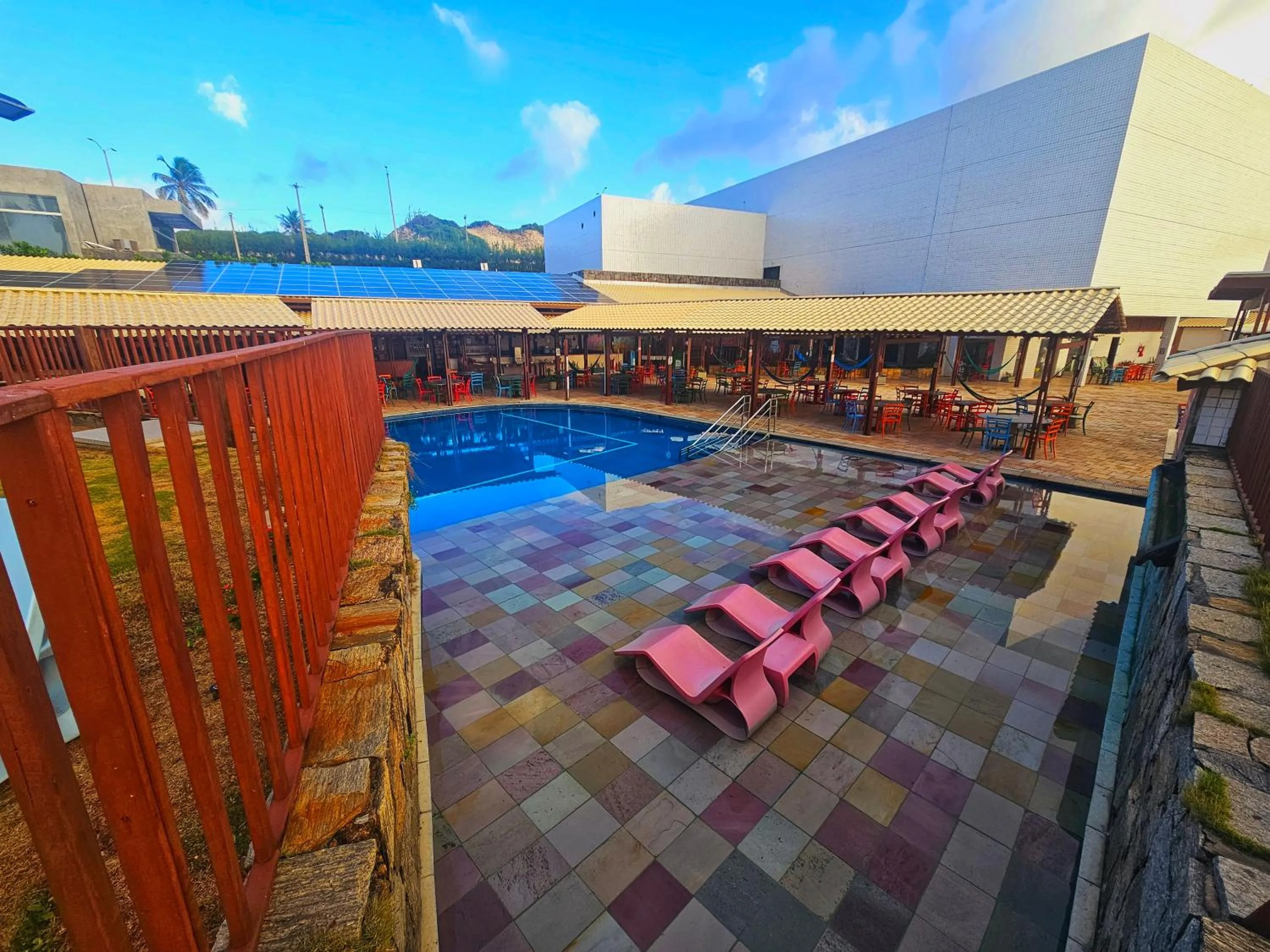 Pool view in GoldMen Vila do Mar Natal