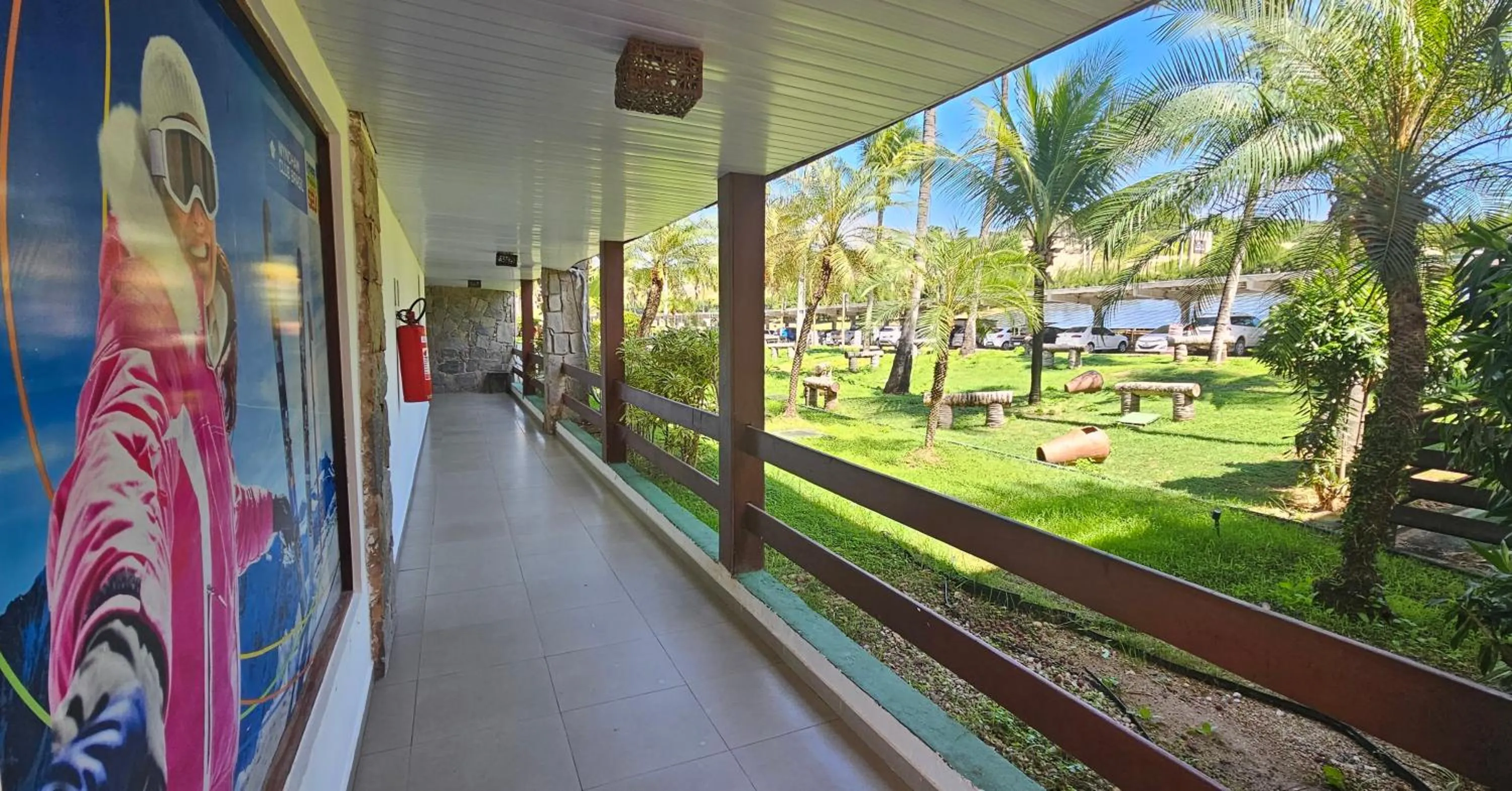 Garden view in GoldMen Vila do Mar Natal