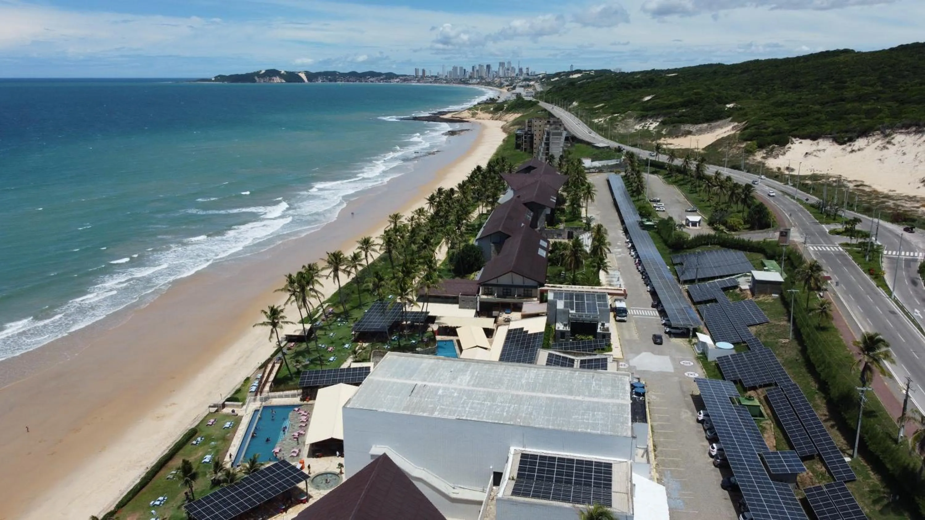Sea view in GoldMen Vila do Mar Natal