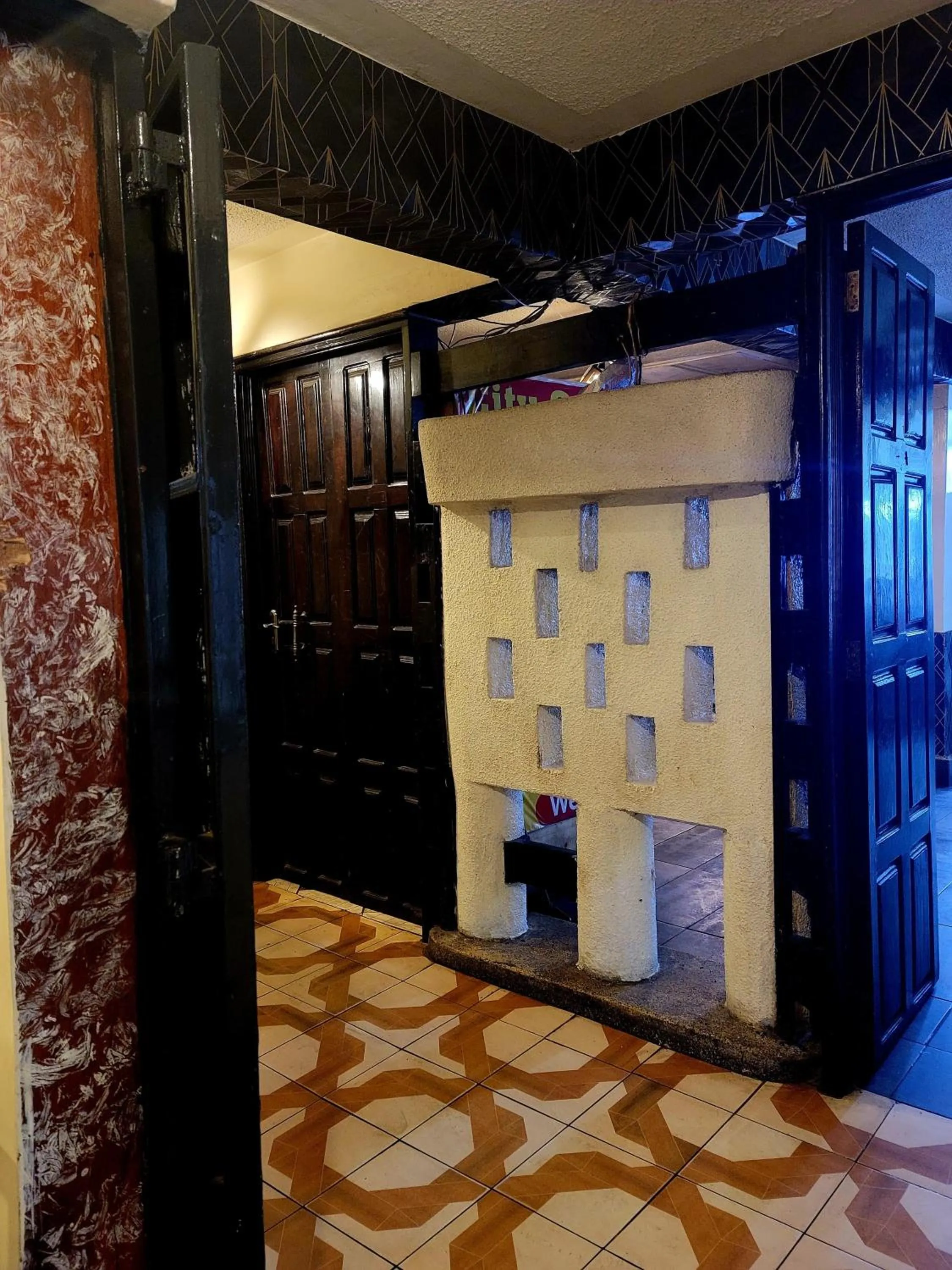 Facade/entrance in Nairobi City Space Hotel