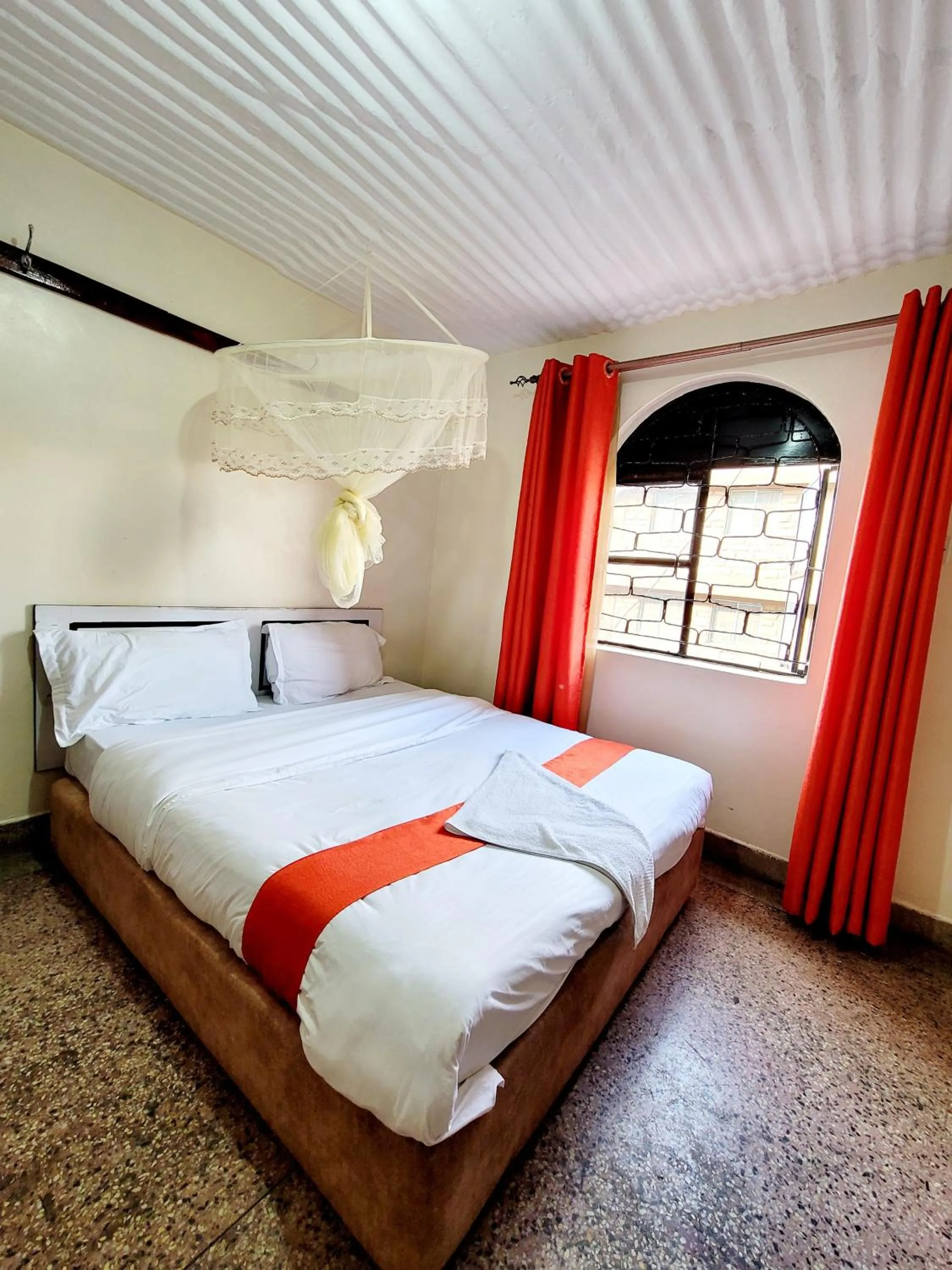 Bed in Nairobi City Space Hotel