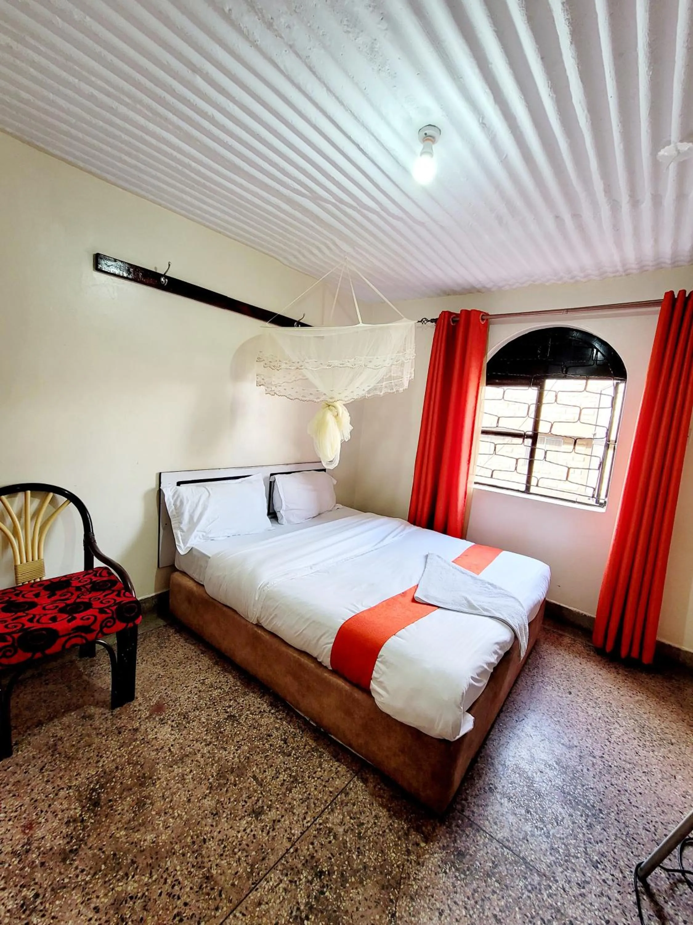 Bed in Nairobi City Space Hotel