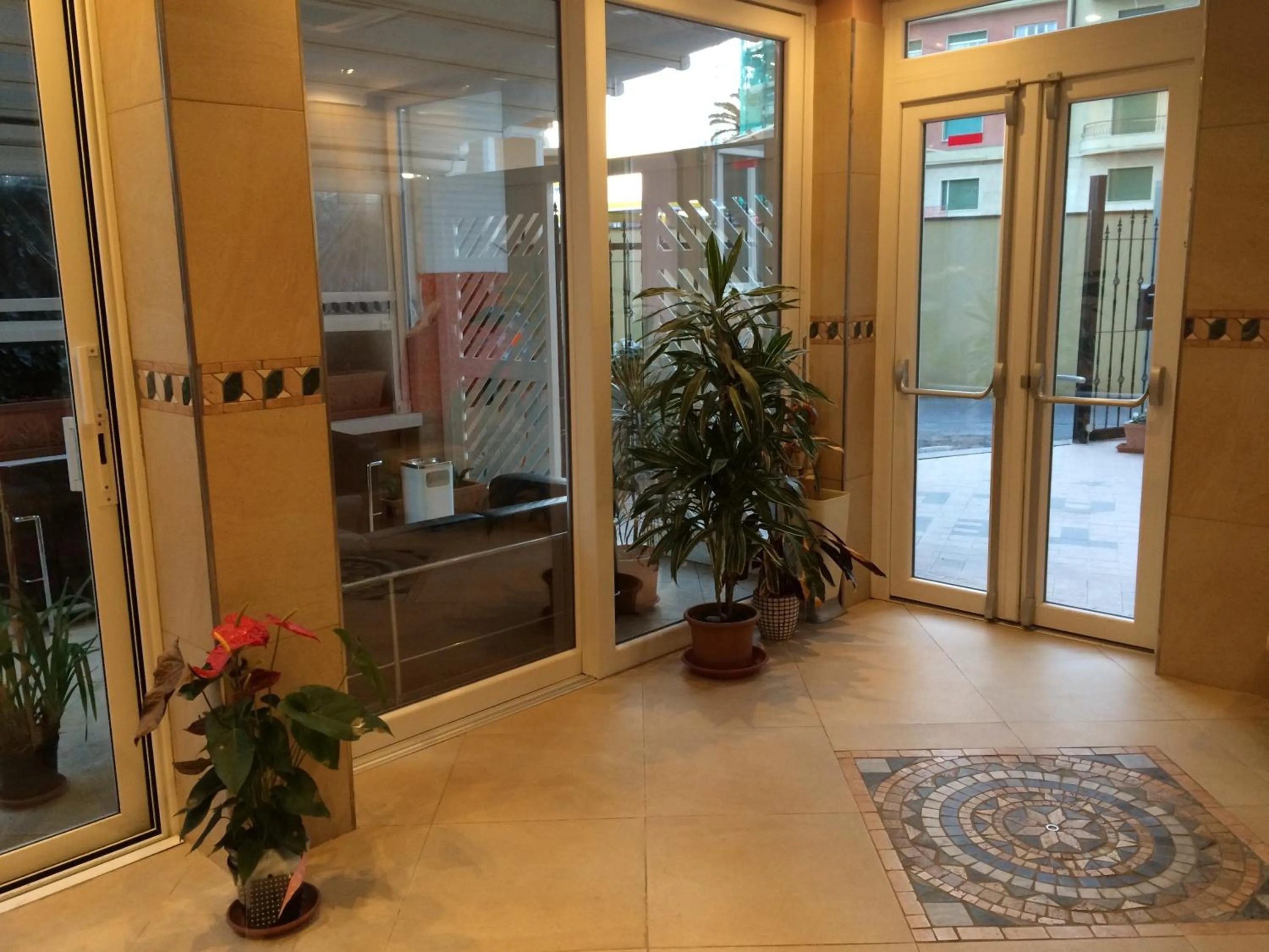 Decorative detail in Hotel Corallo