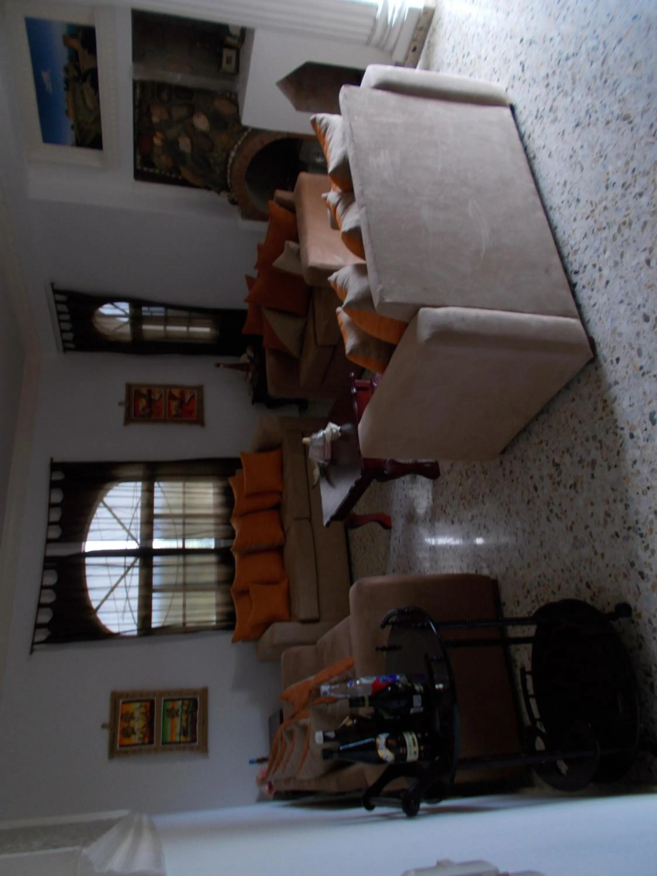 Living room in Castillo Romano