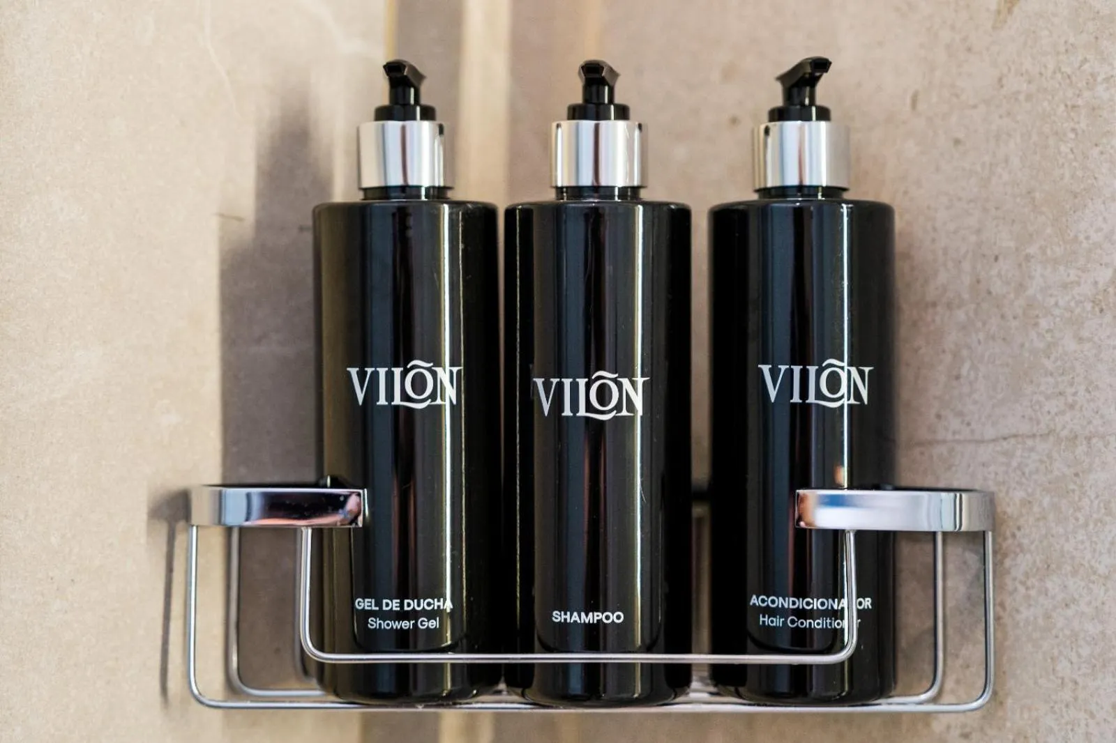 Shower in Vilon Recoleta Hotel