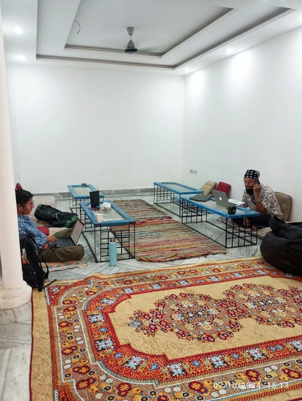 People in Backpackers Station