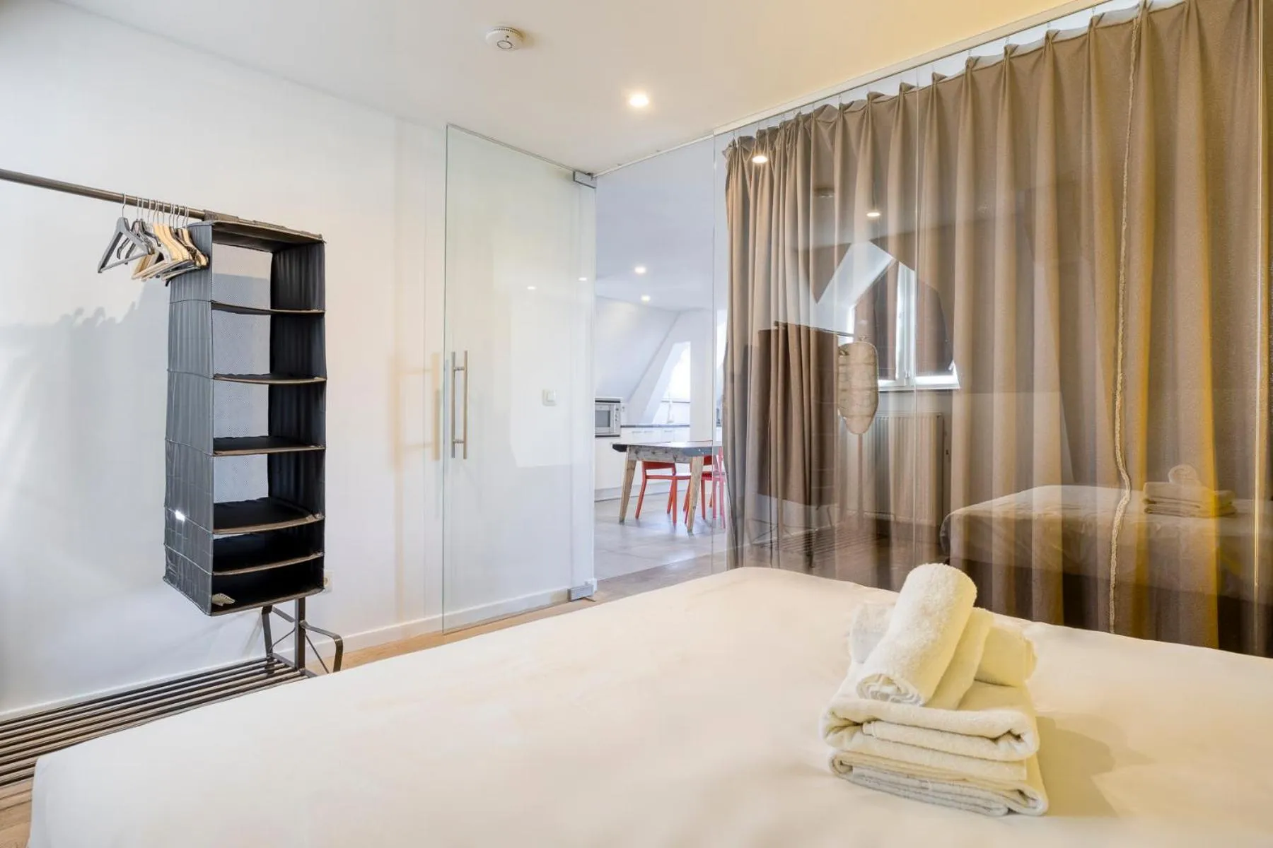 Bed in Smartflats - Meir Antwerp