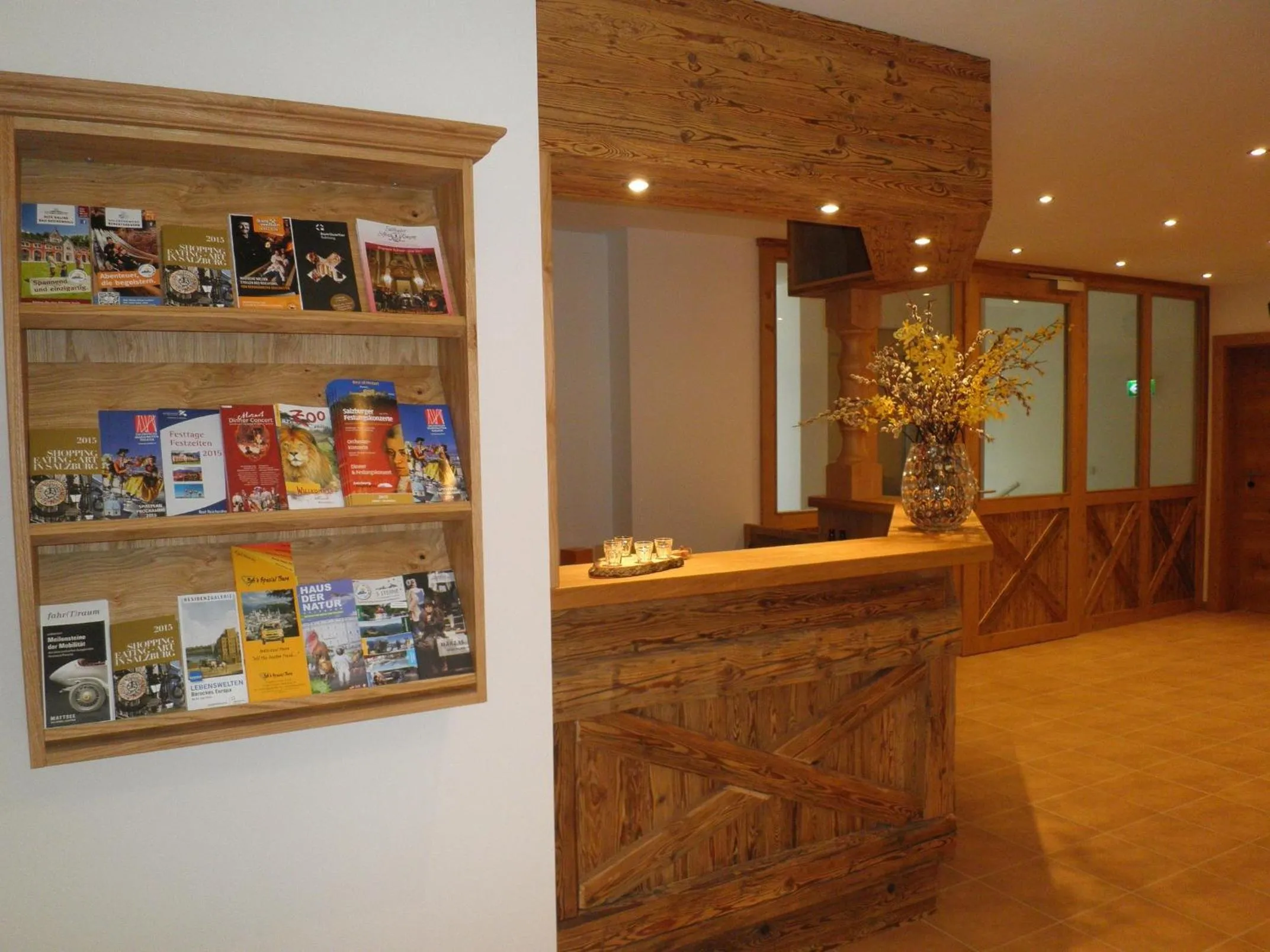 Lobby or reception in Pension Ballwein