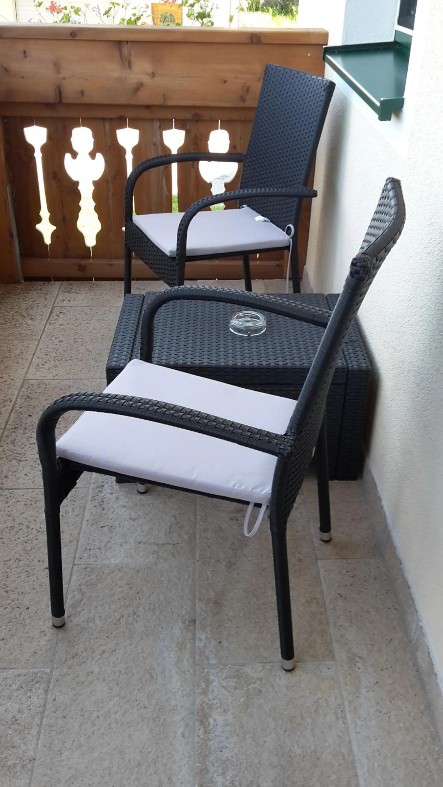 Balcony/Terrace in Pension Ballwein