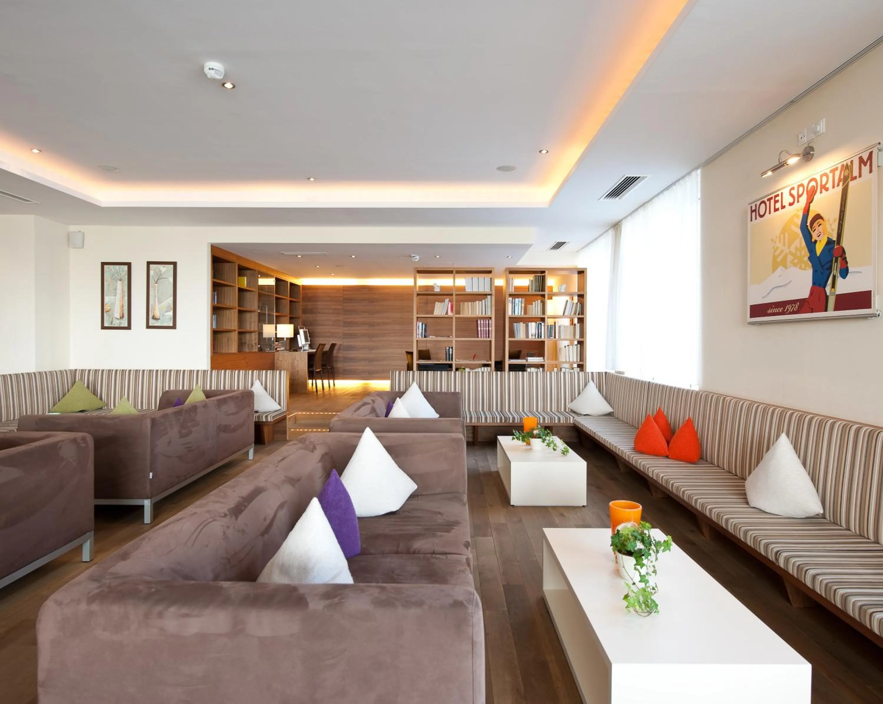 Lounge or bar in Hotel Sportalmmm, Hoch-Genuss