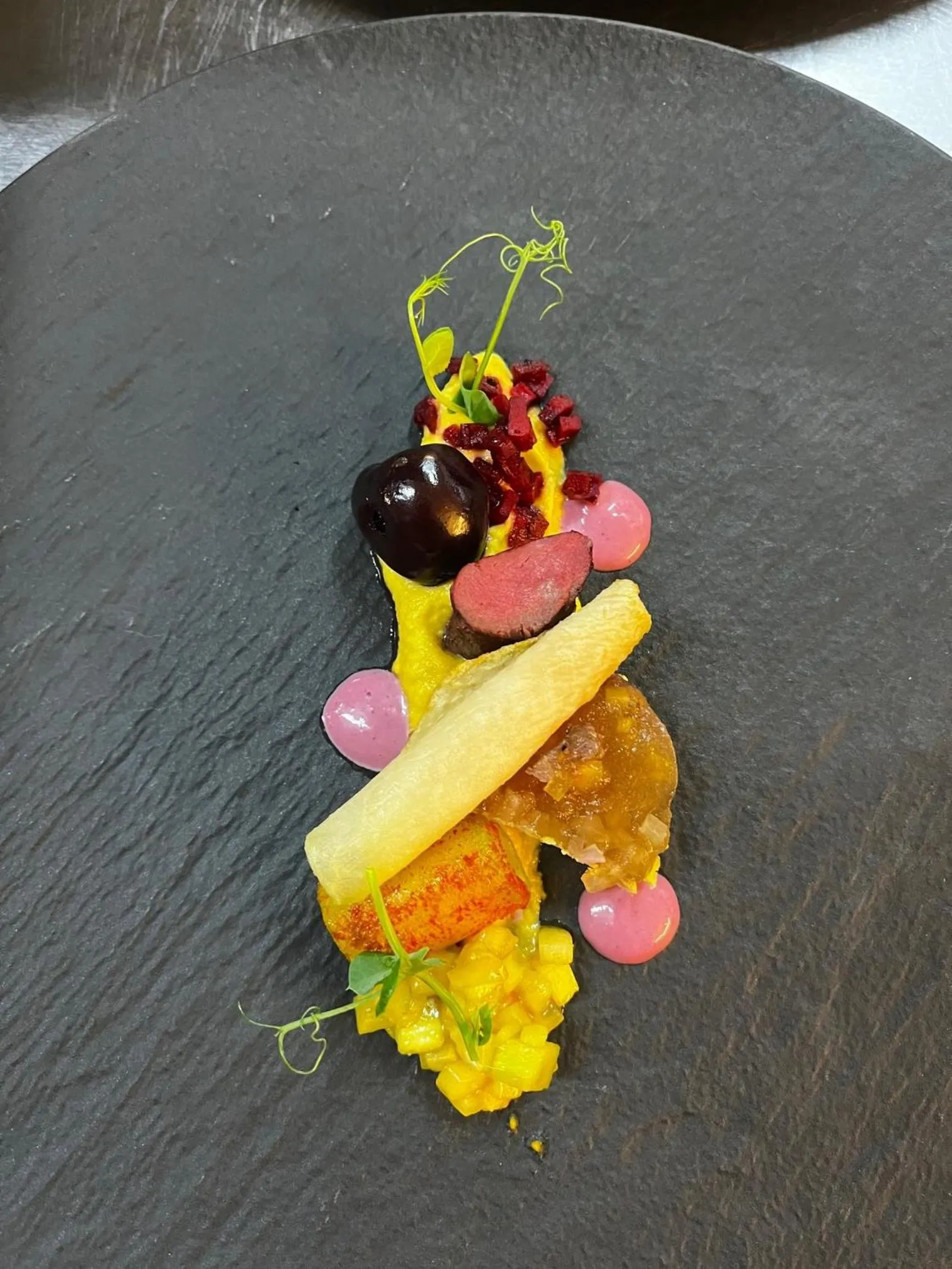 Food in Hotel Sportalmmm, Hoch-Genuss