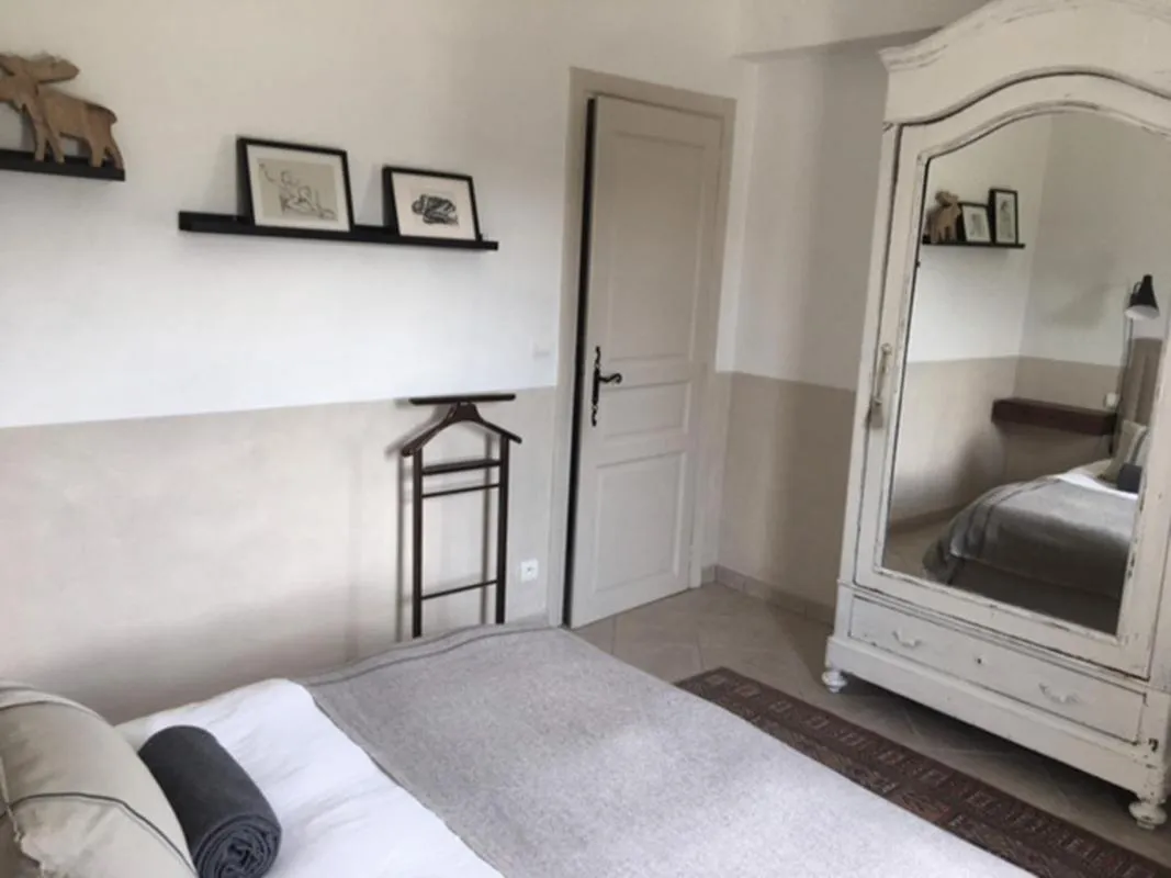 Bed in Maison d'hôtes Urbegia