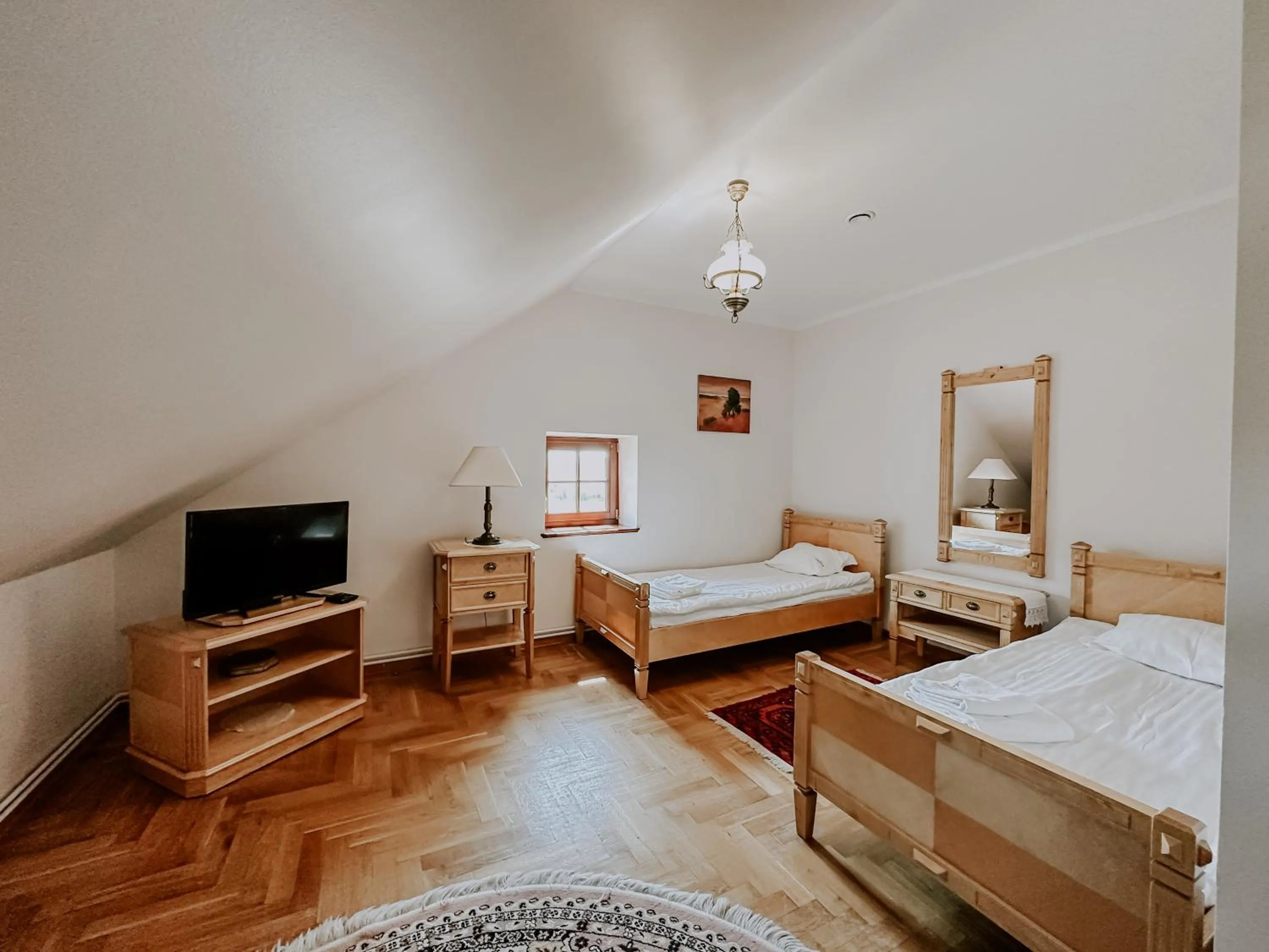 Bedroom, Bed in Dwór Mościbrody