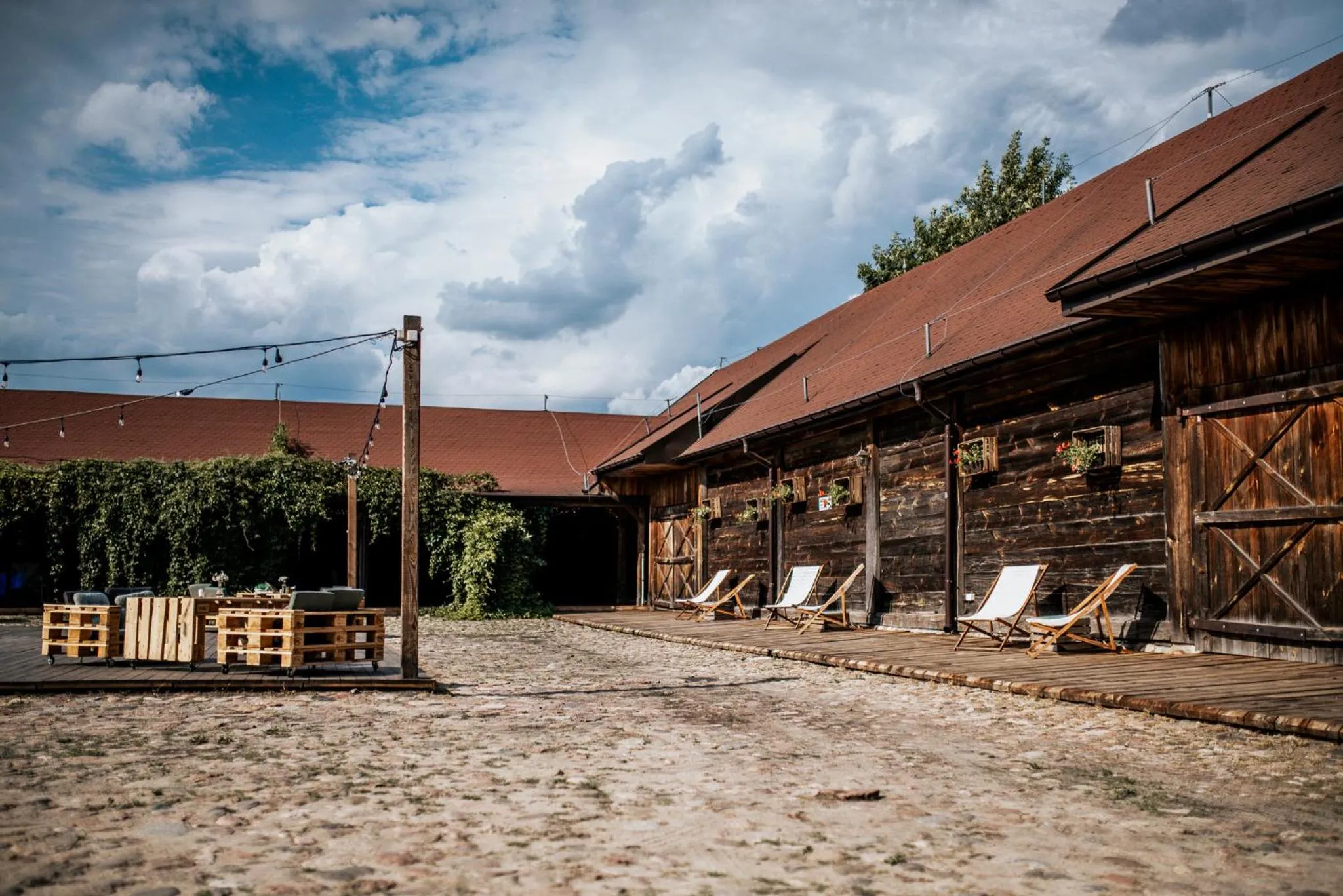 Patio in Dwór Mościbrody