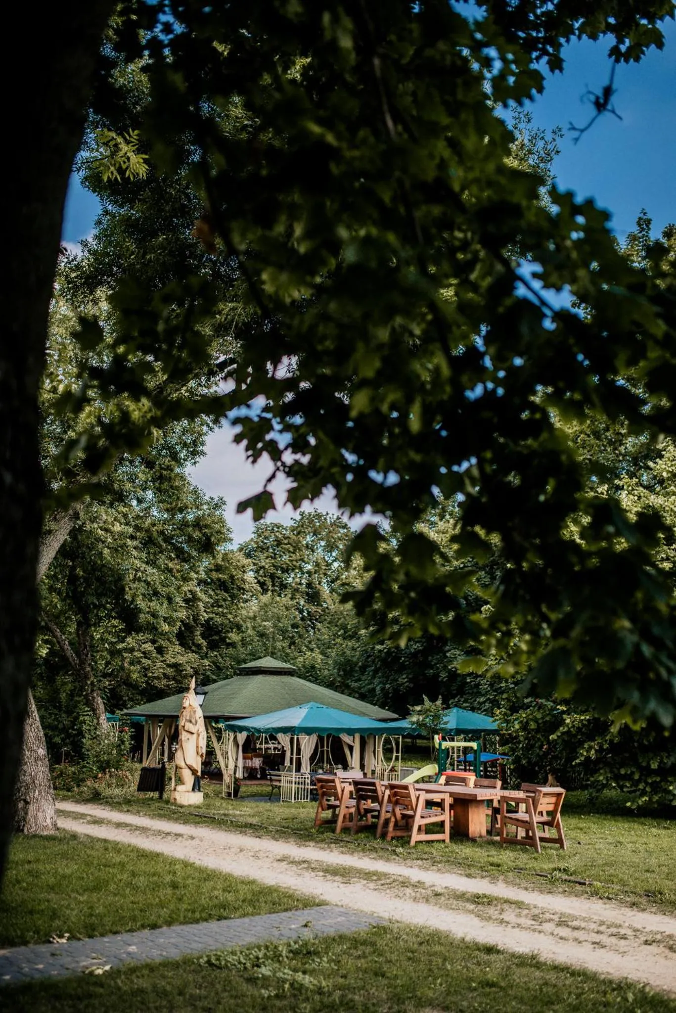 Patio in Dwór Mościbrody
