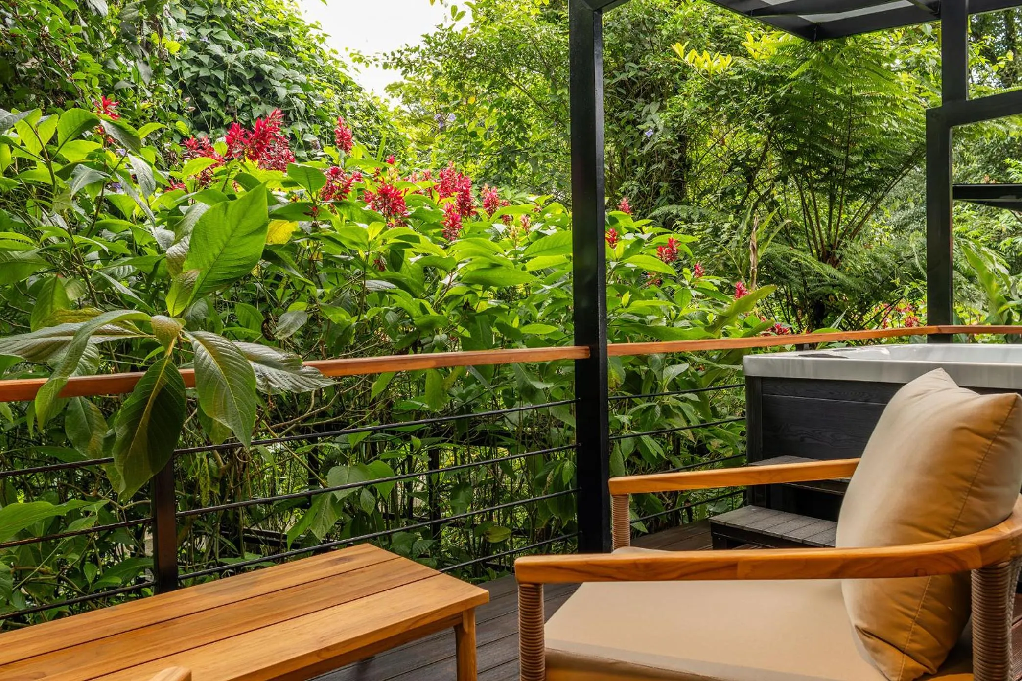 Balcony/Terrace in Tifakara Boutique Hotel & Birding Oasis