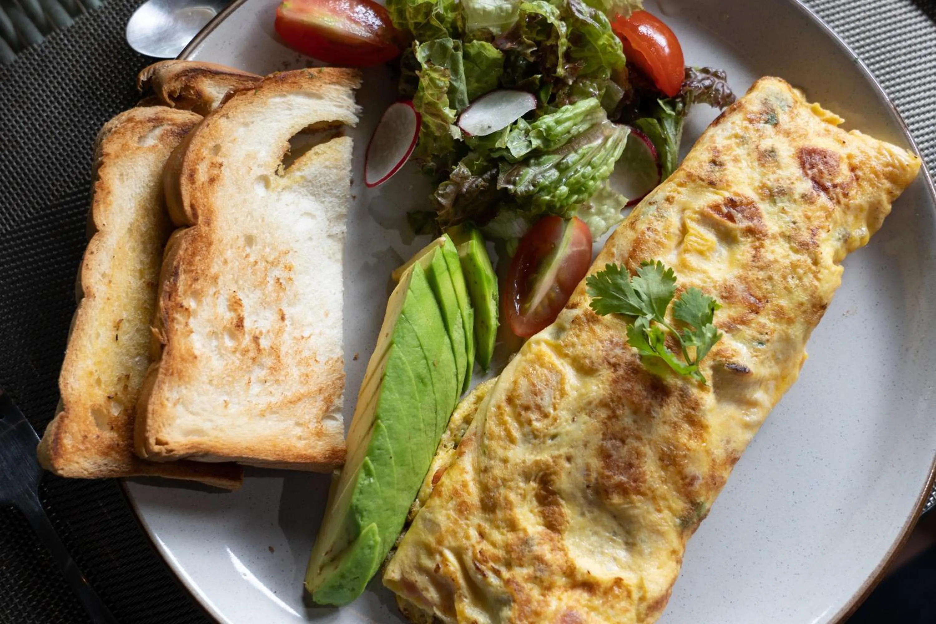 Breakfast in Tifakara Boutique Hotel & Birding Oasis