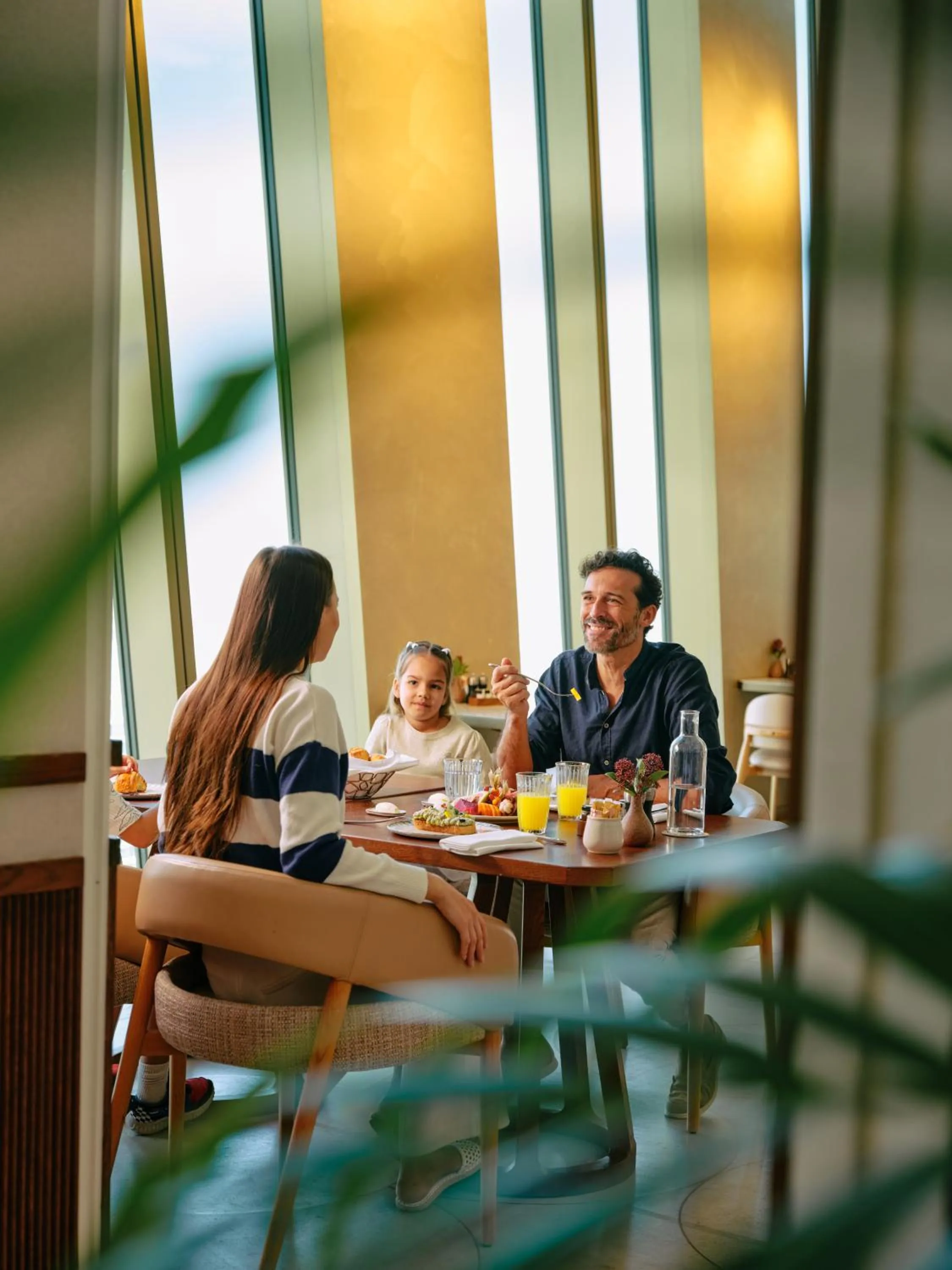 Breakfast in Mandarin Oriental Downtown, Dubai
