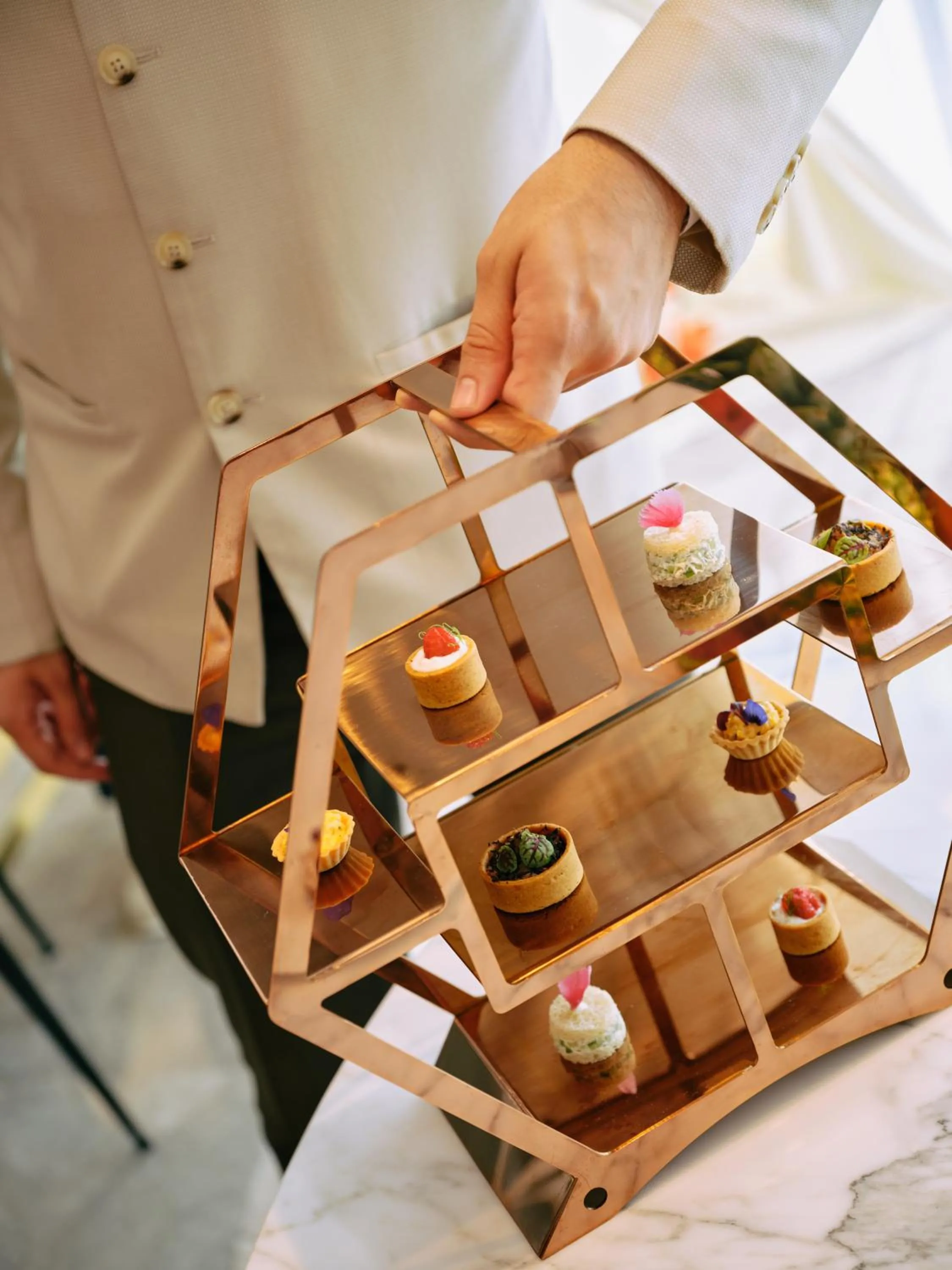 room service in Mandarin Oriental Downtown, Dubai