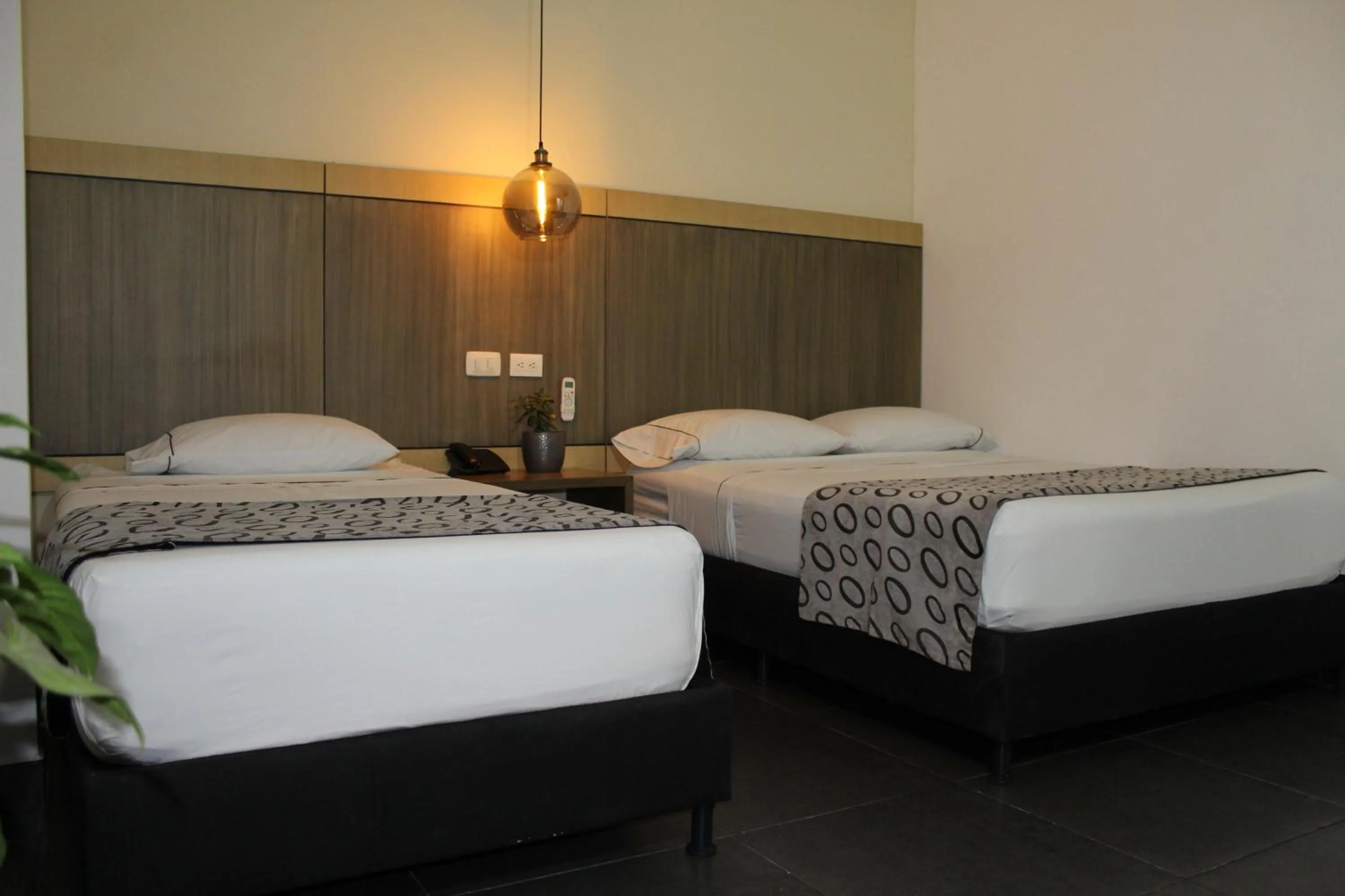 Bed in Hotel Merlott Lleras